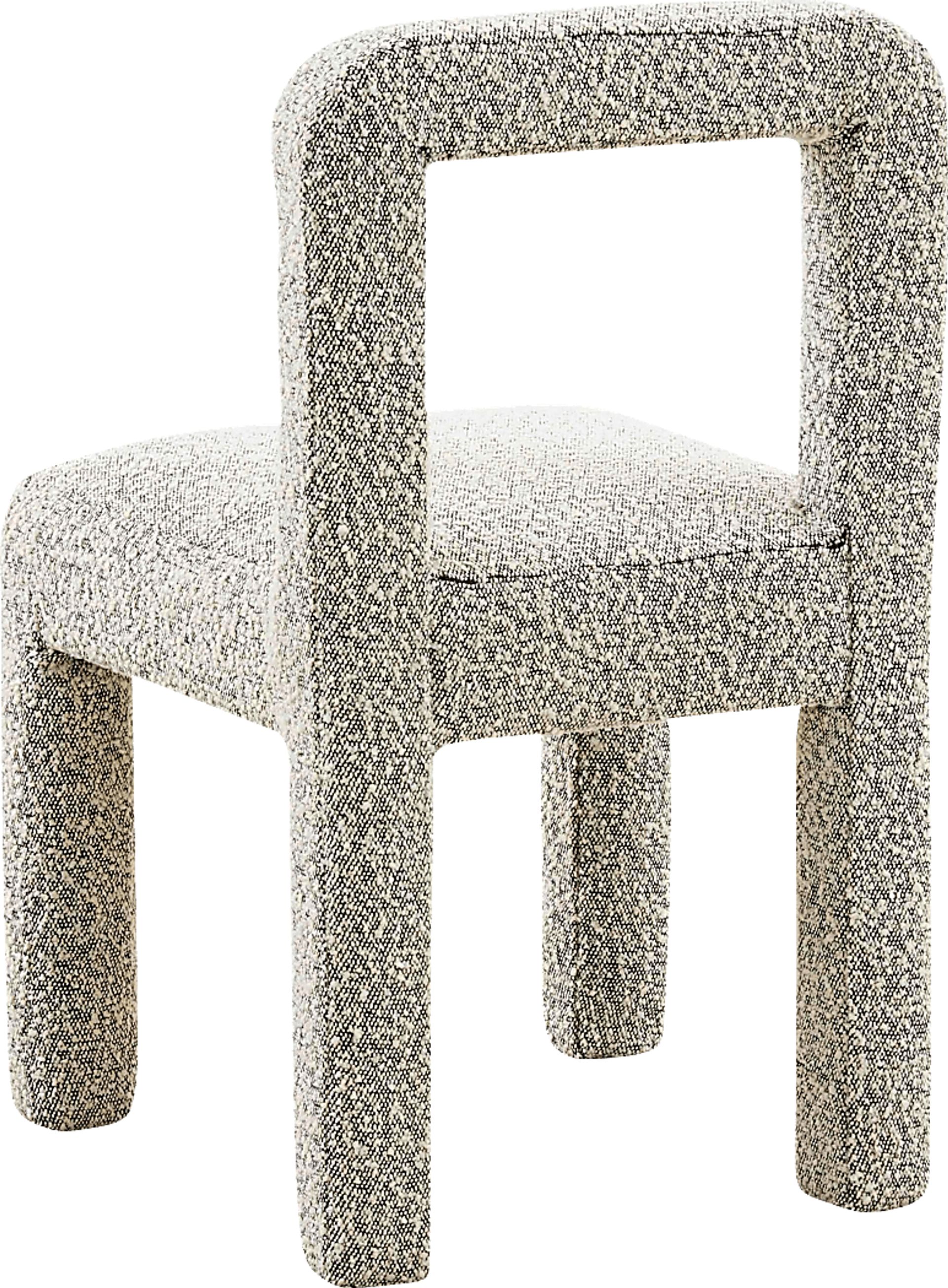 Beaudelaire Gray Side Chair - Image 5