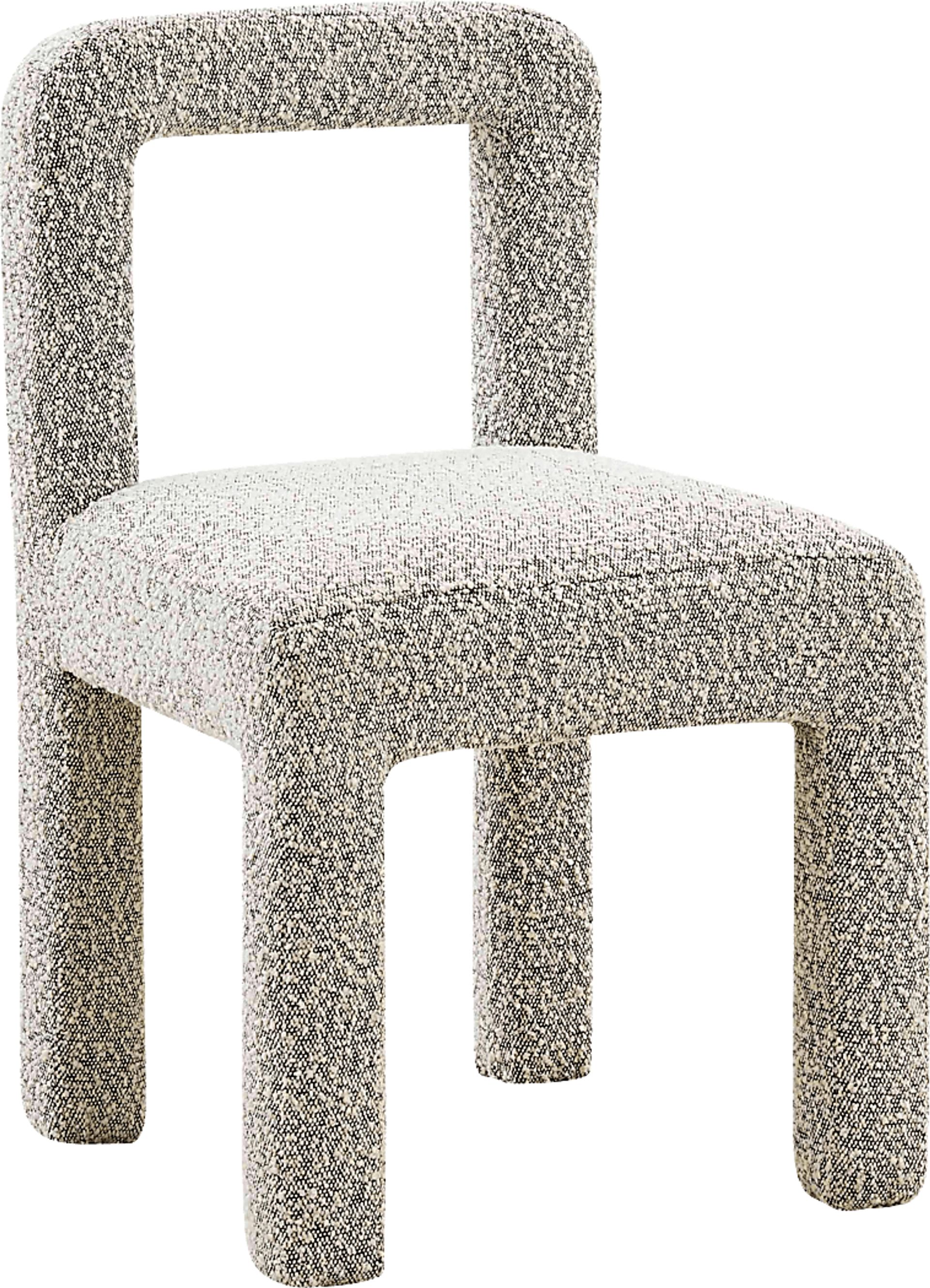 Beaudelaire Gray Side Chair - Image 1