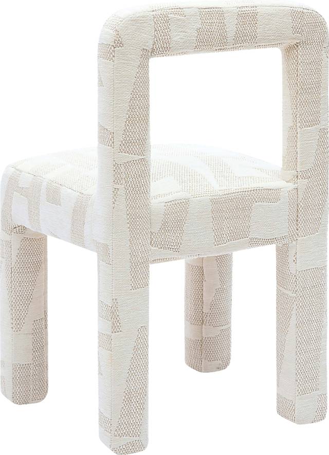 Beaudelaire II Cream Dining Chair - Thumbnail - Image 4