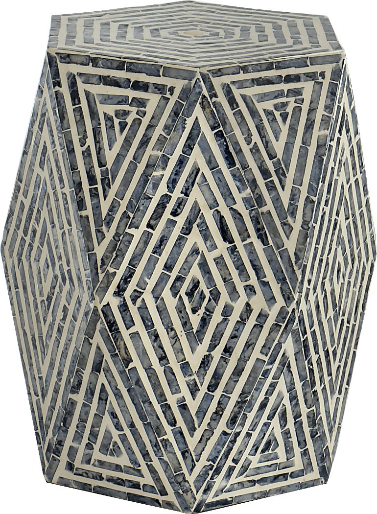 Beaudine Black Accent Stool