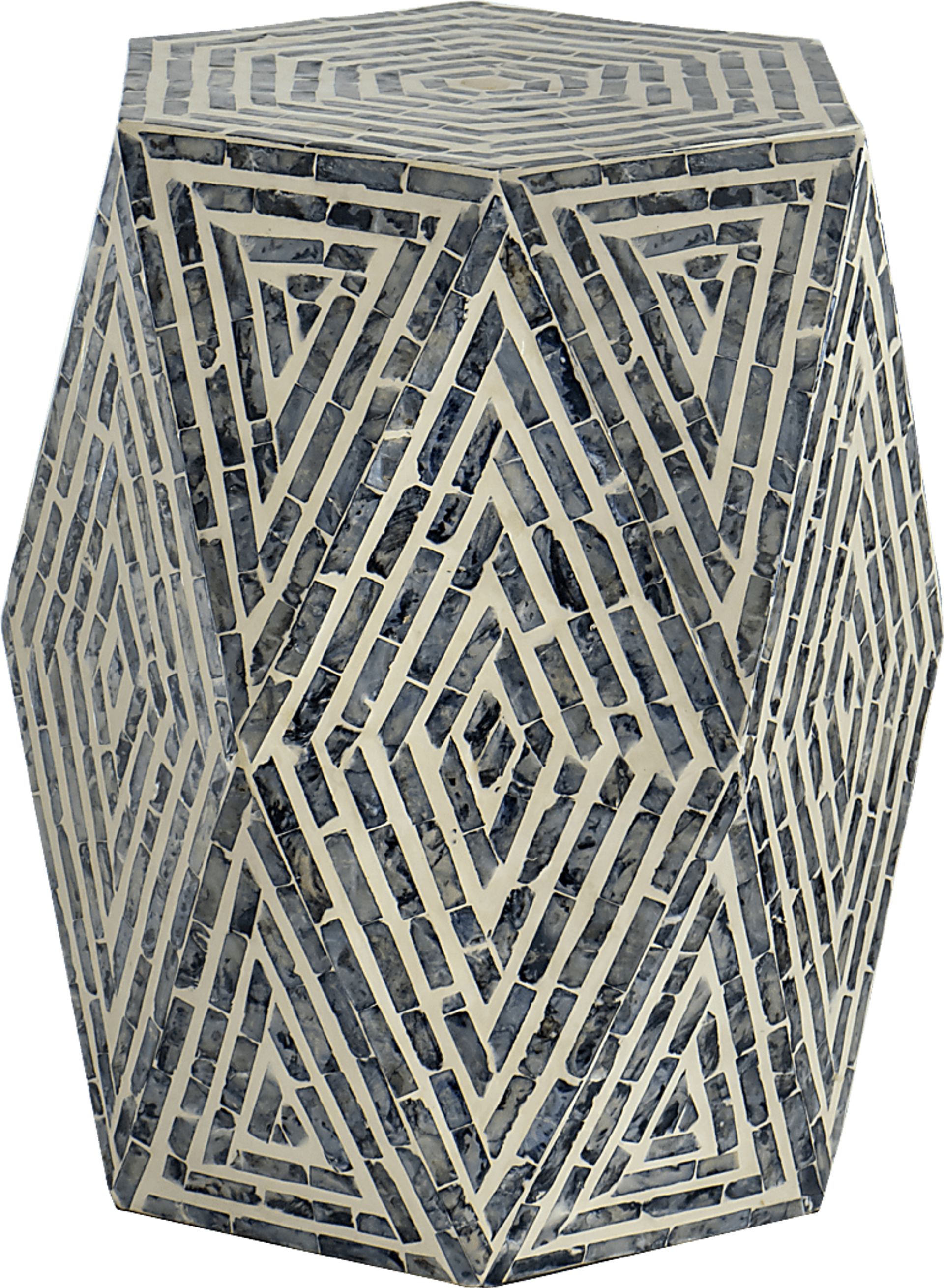 Beaudine Black Accent Stool - Image 1