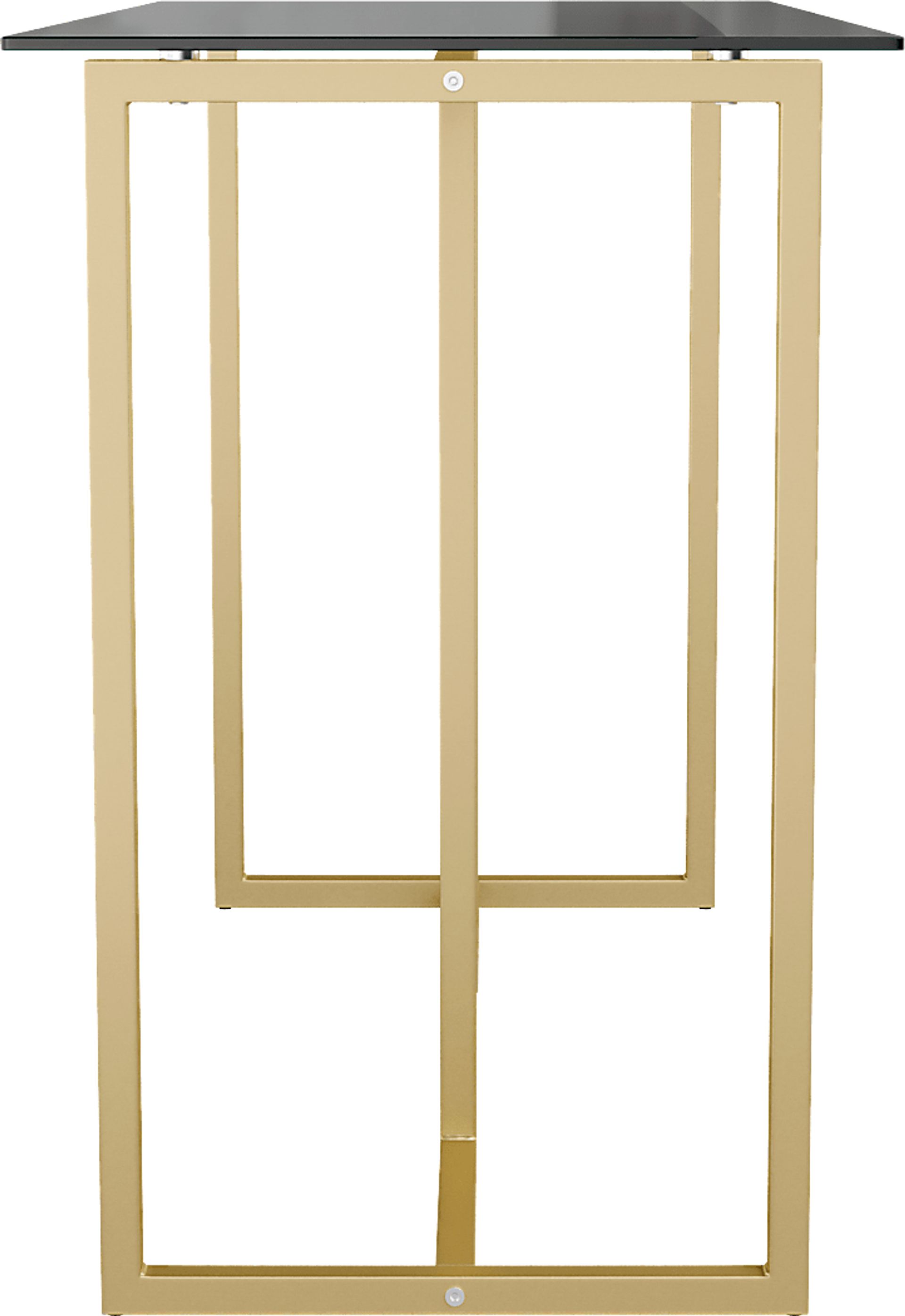 Beaufain Brass Office Table - Image 7