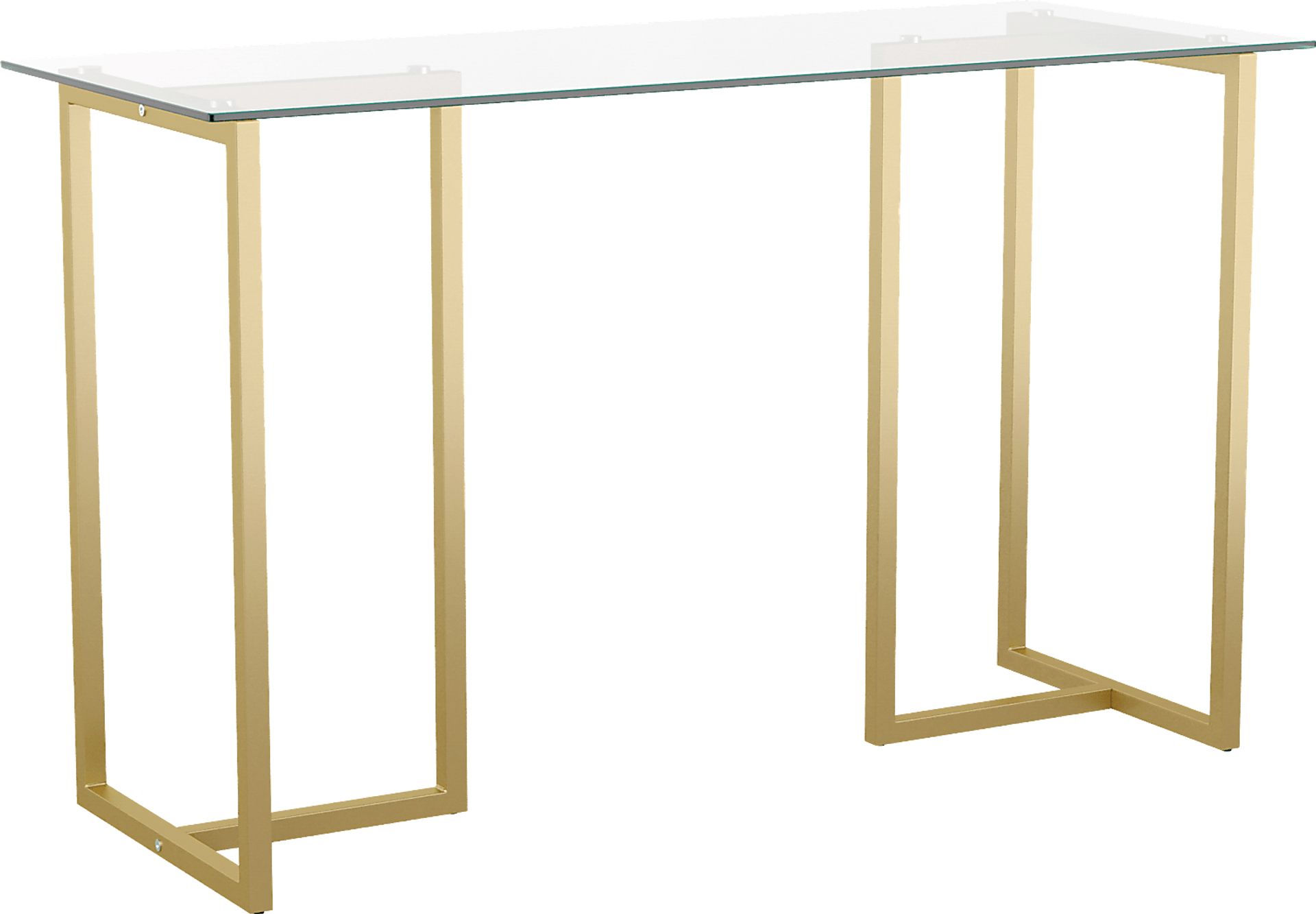 Beaufain Brass Office Table - Image 1