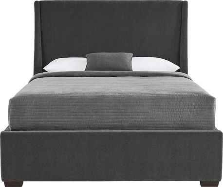 Beaufoy Graphite 3 Pc King Upholstered Bed