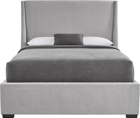 Beaufoy Gray 3 Pc King Upholstered Bed