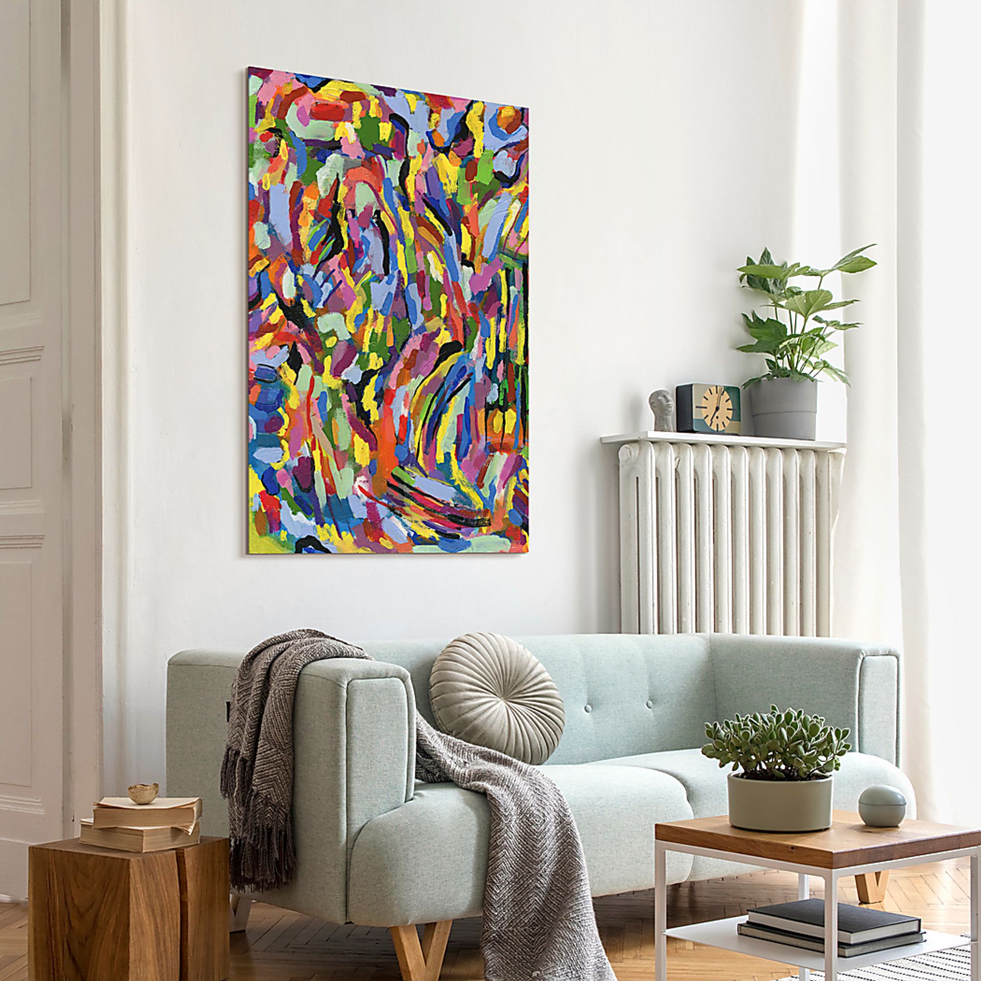 Beaugrand I Blue Artwork - Image 5
