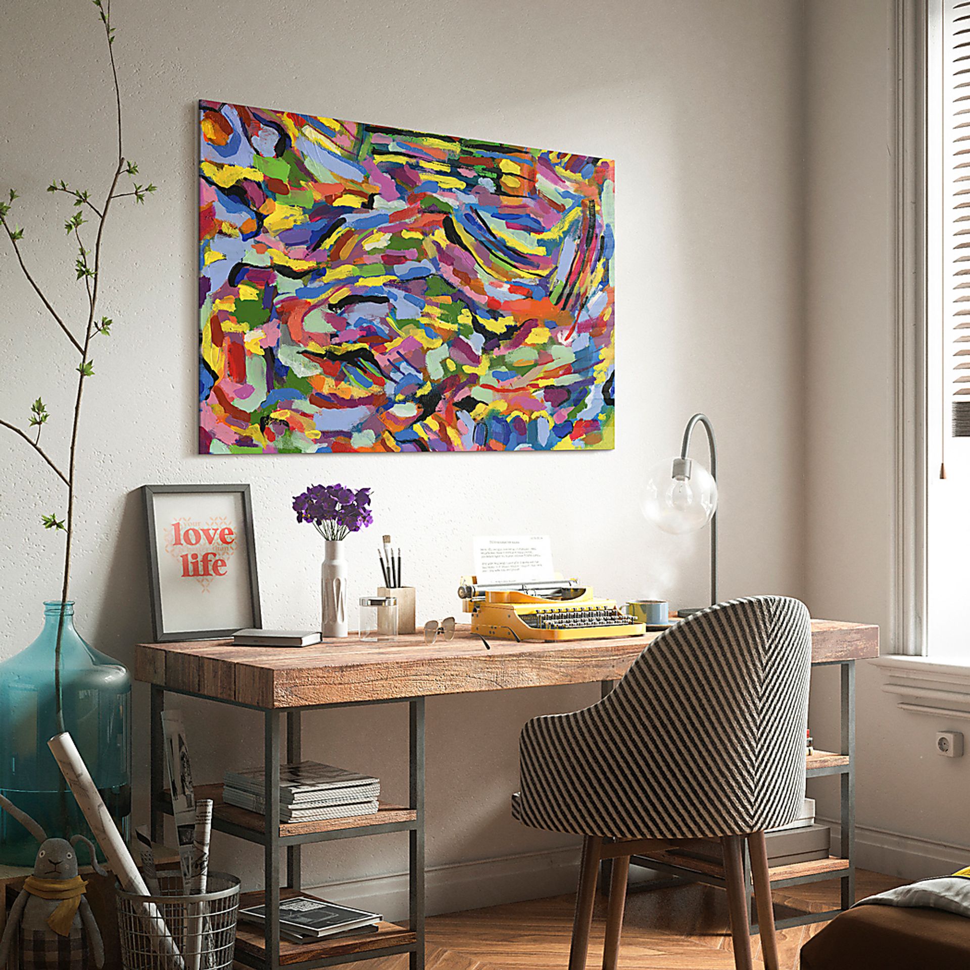 Beaugrand I Blue Artwork - Image 9