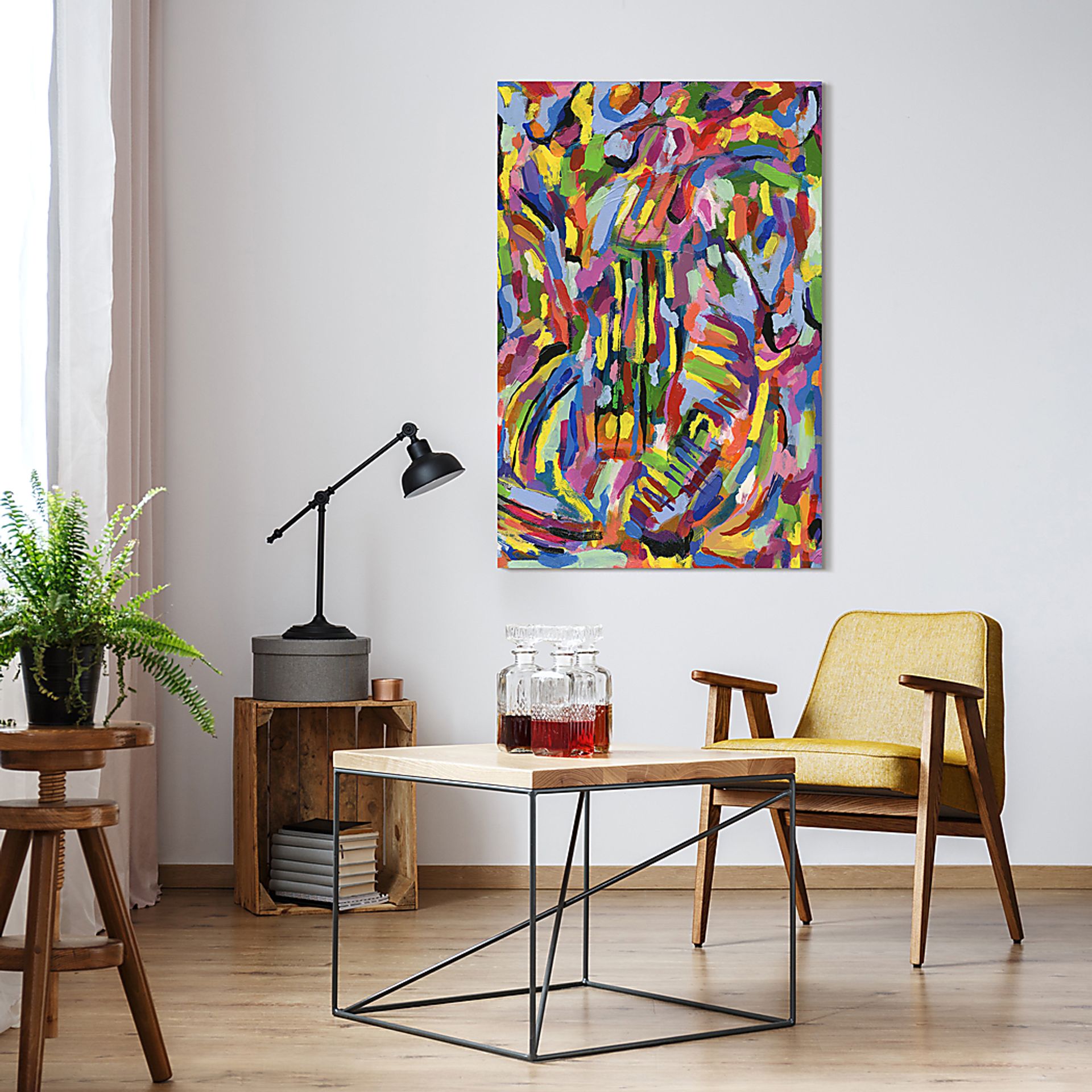 Beaugrand II Blue Artwork - Image 2