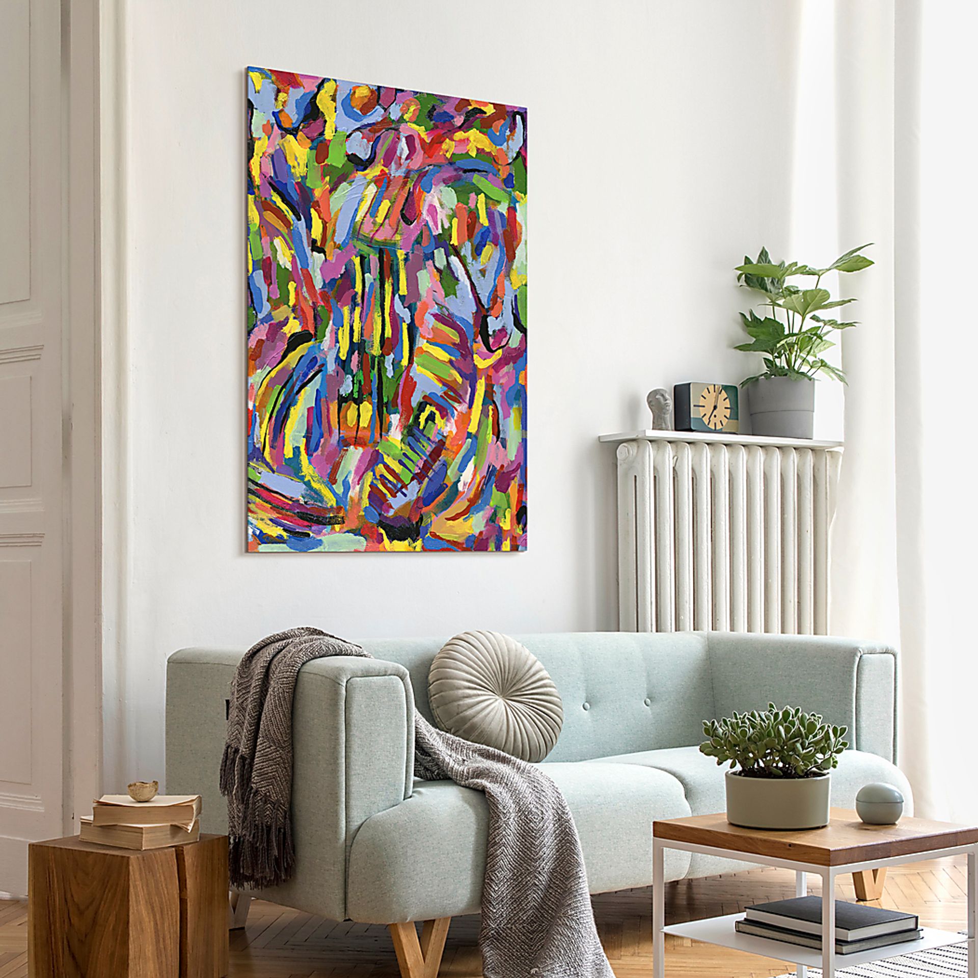 Beaugrand II Blue Artwork - Image 4