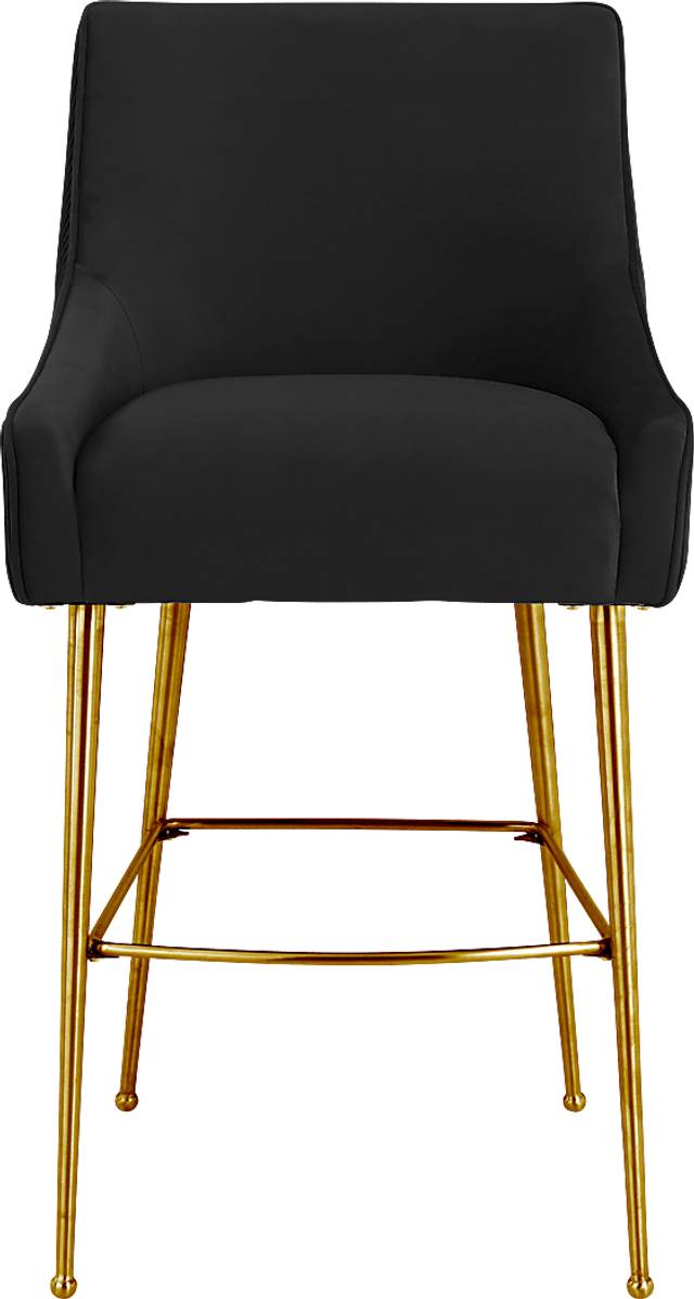 Beaulane I Black Barstool - Thumbnail - Image 2
