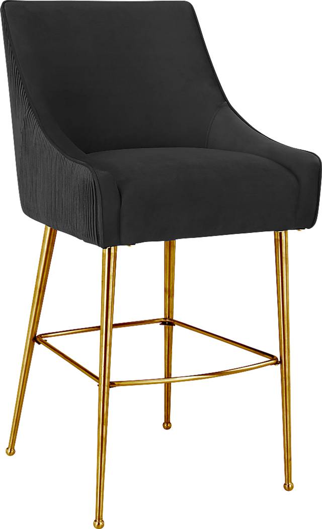Beaulane I Black Barstool - Thumbnail - Image 1