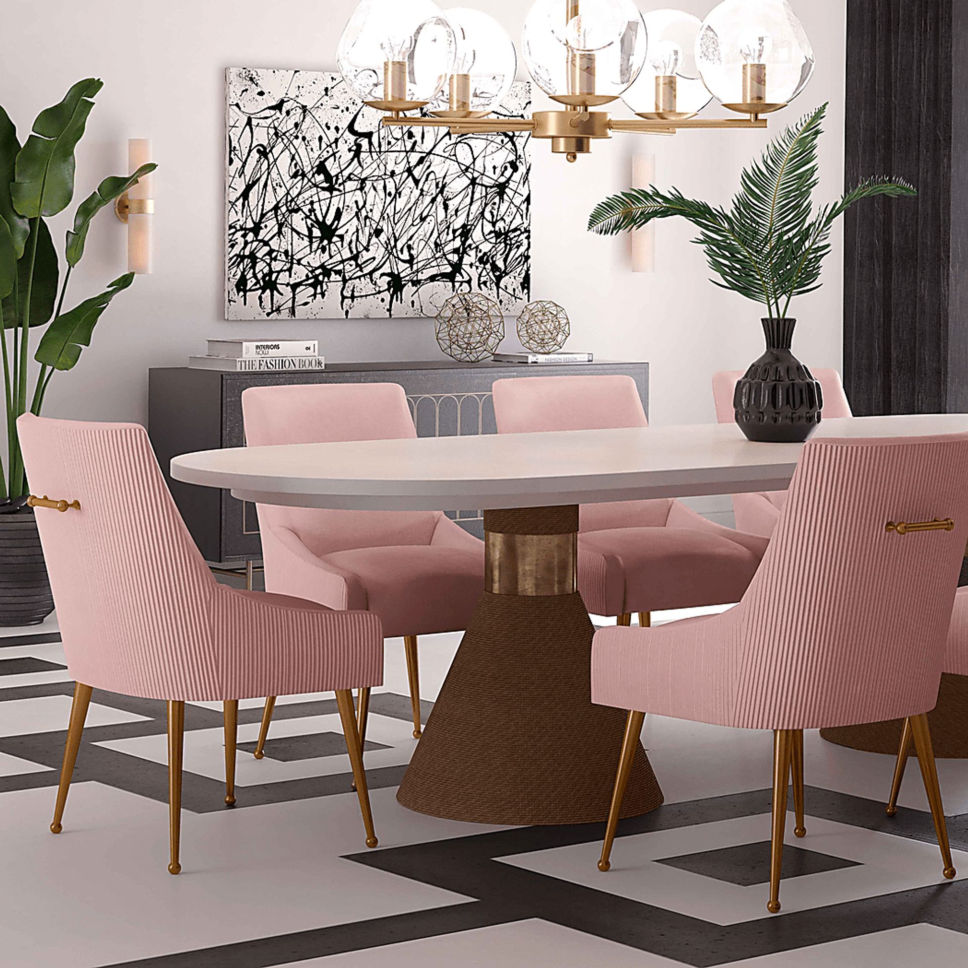 Beaulane I Blush Side Chair - Image 6