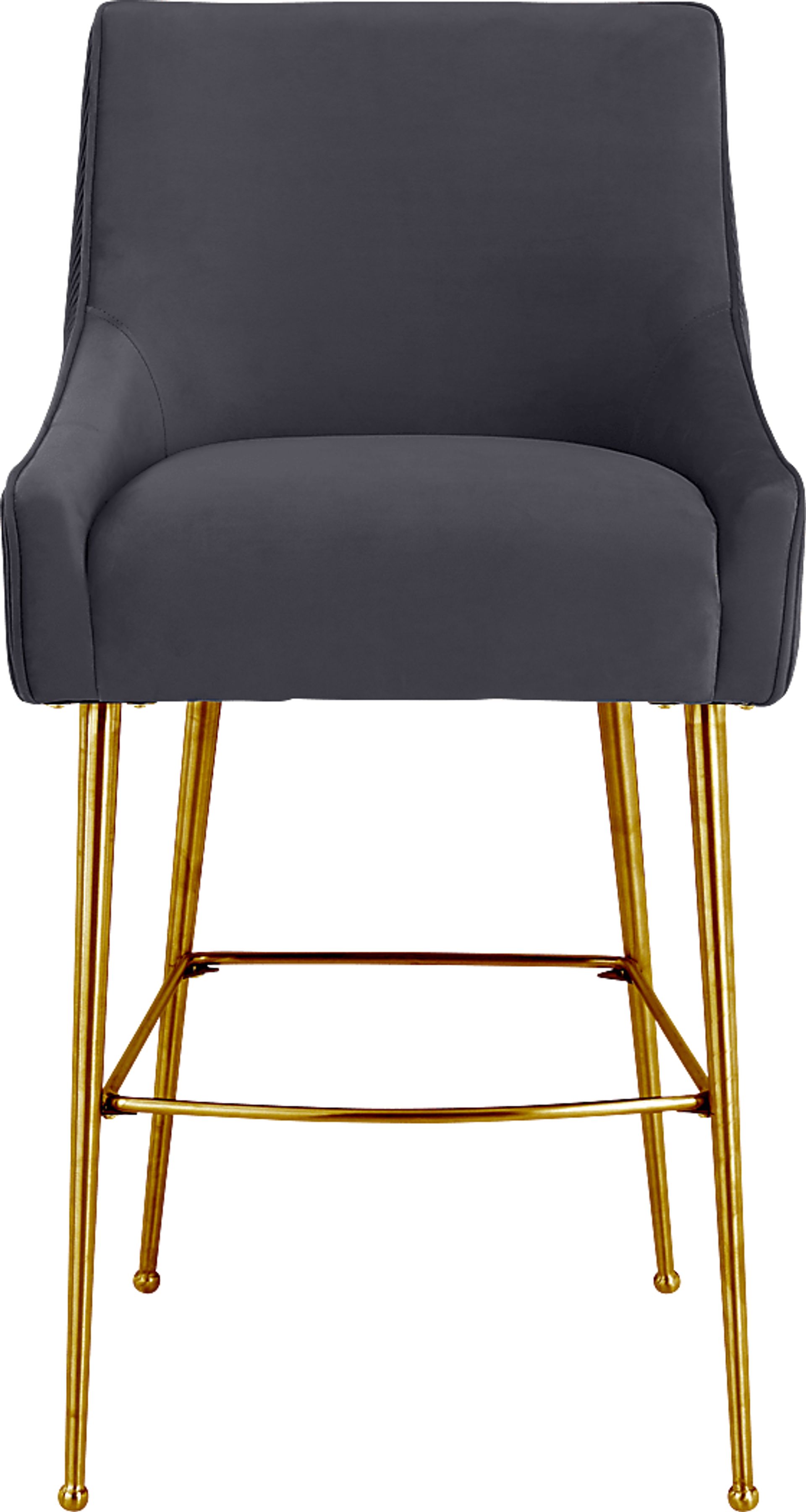 Beaulane I Dark Gray Counter Height Stool - Image 2