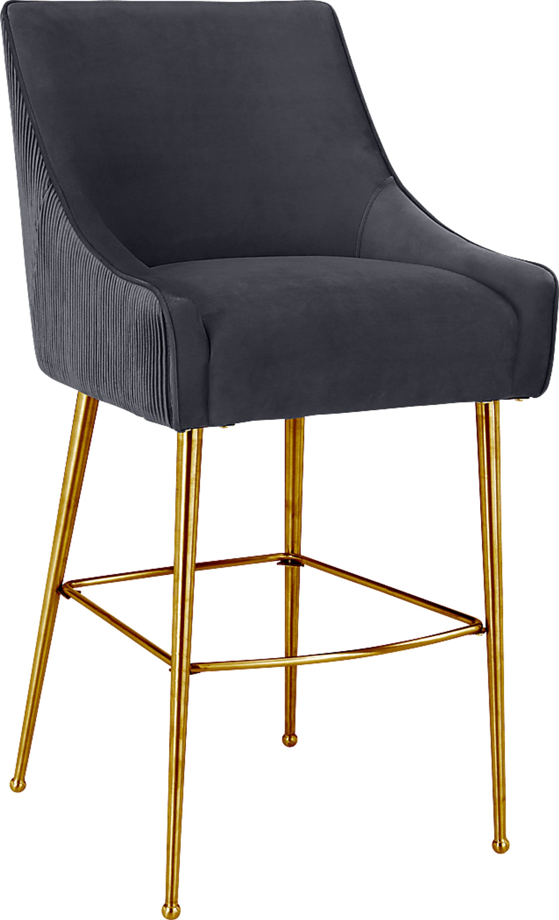 Beaulane I Dark Gray Counter Height Stool - Image 1