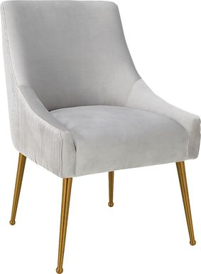 Beaulane I Light Gray Side Chair