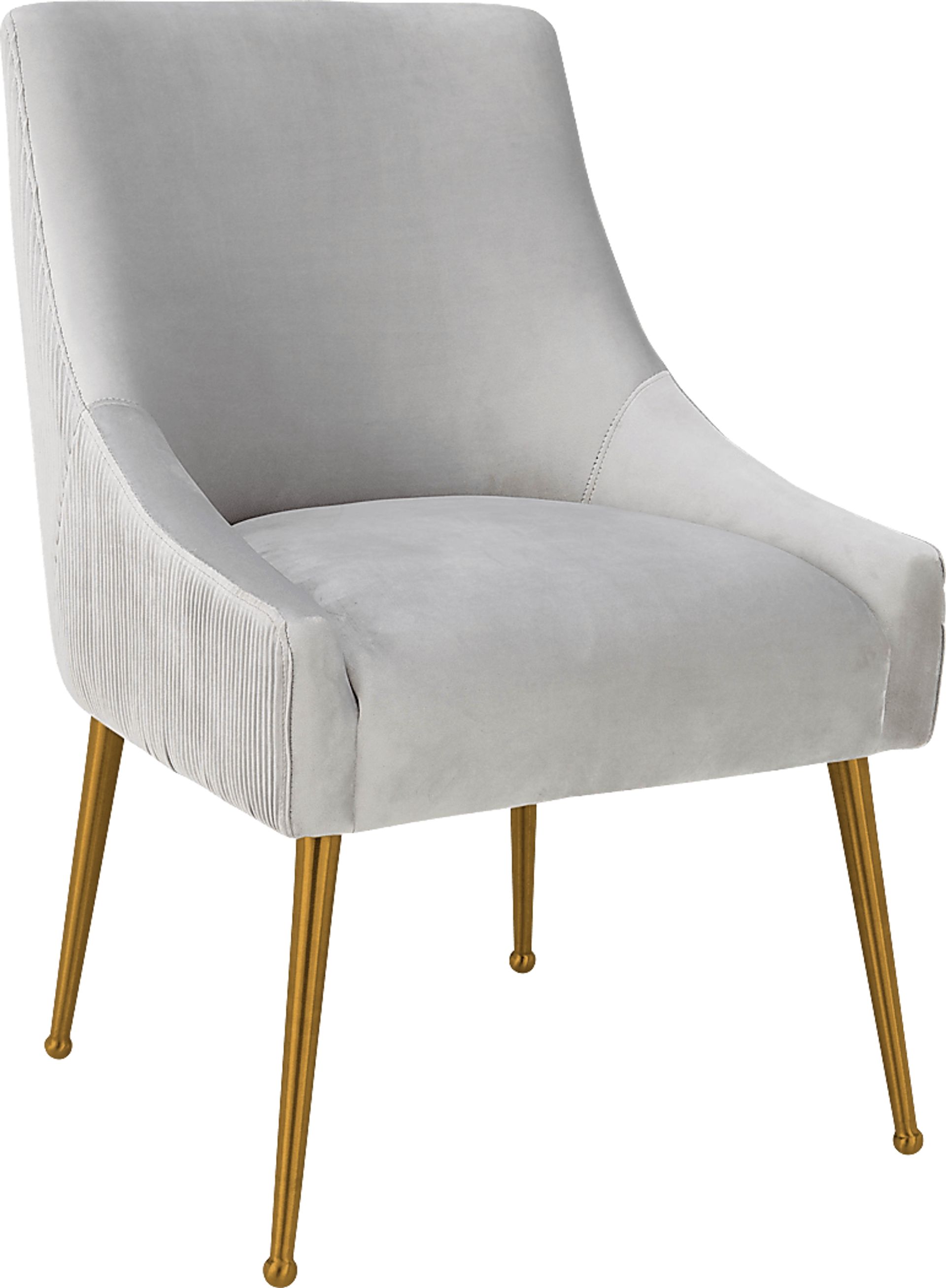 Beaulane I Light Gray Side Chair - Image 1