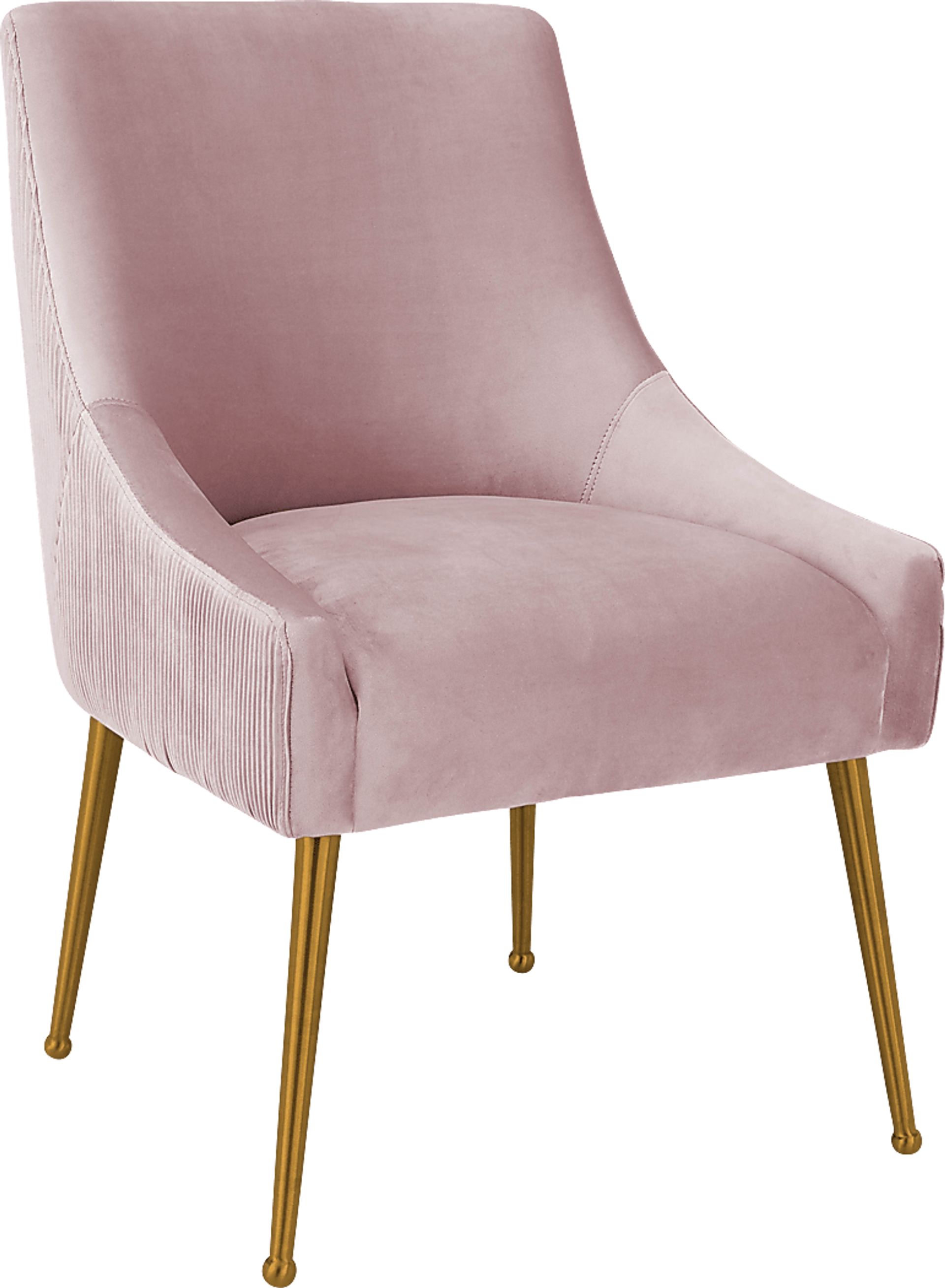 Beaulane I Mauve Side Chair - Image 1