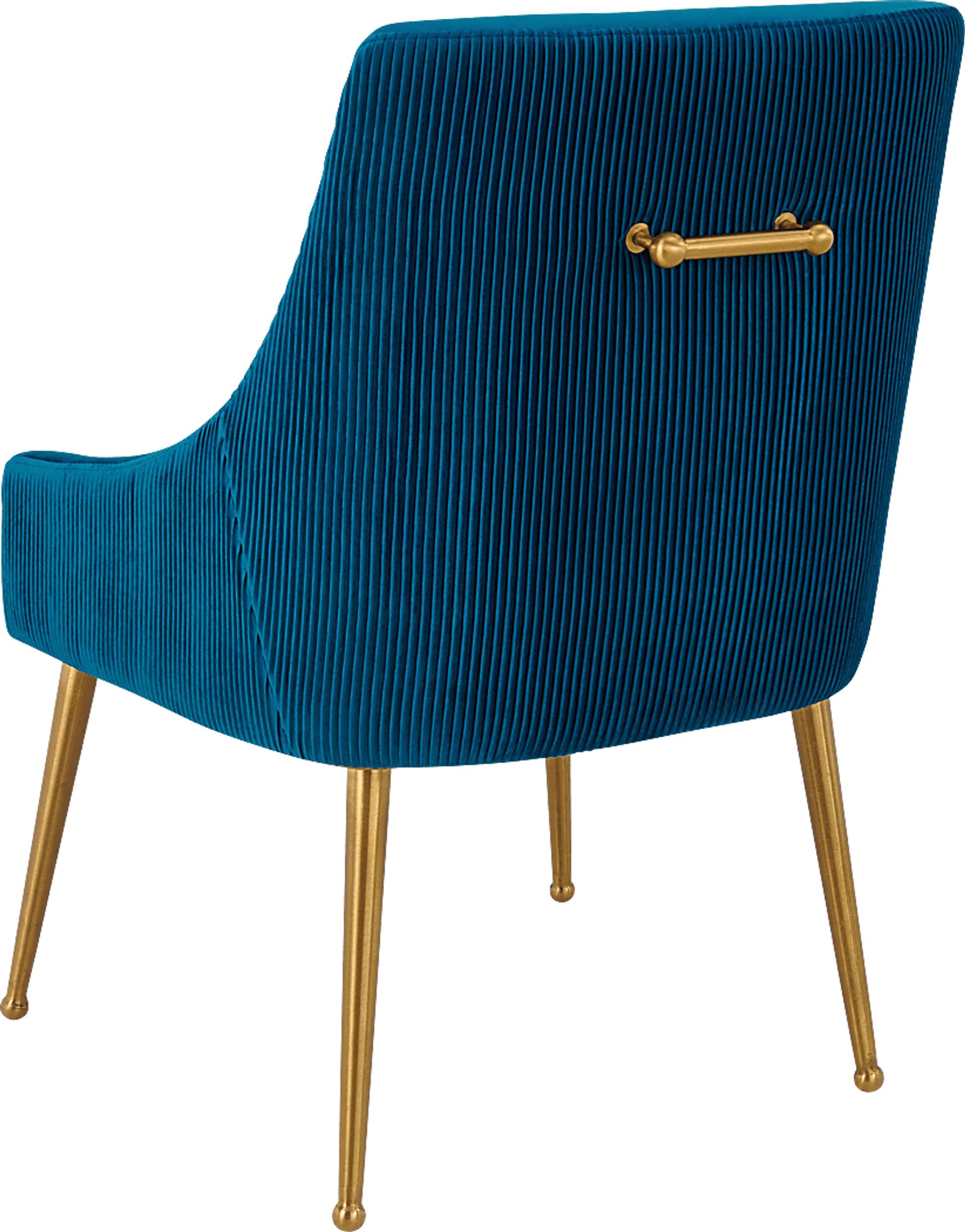 Beaulane I Navy Side Chair - Image 3