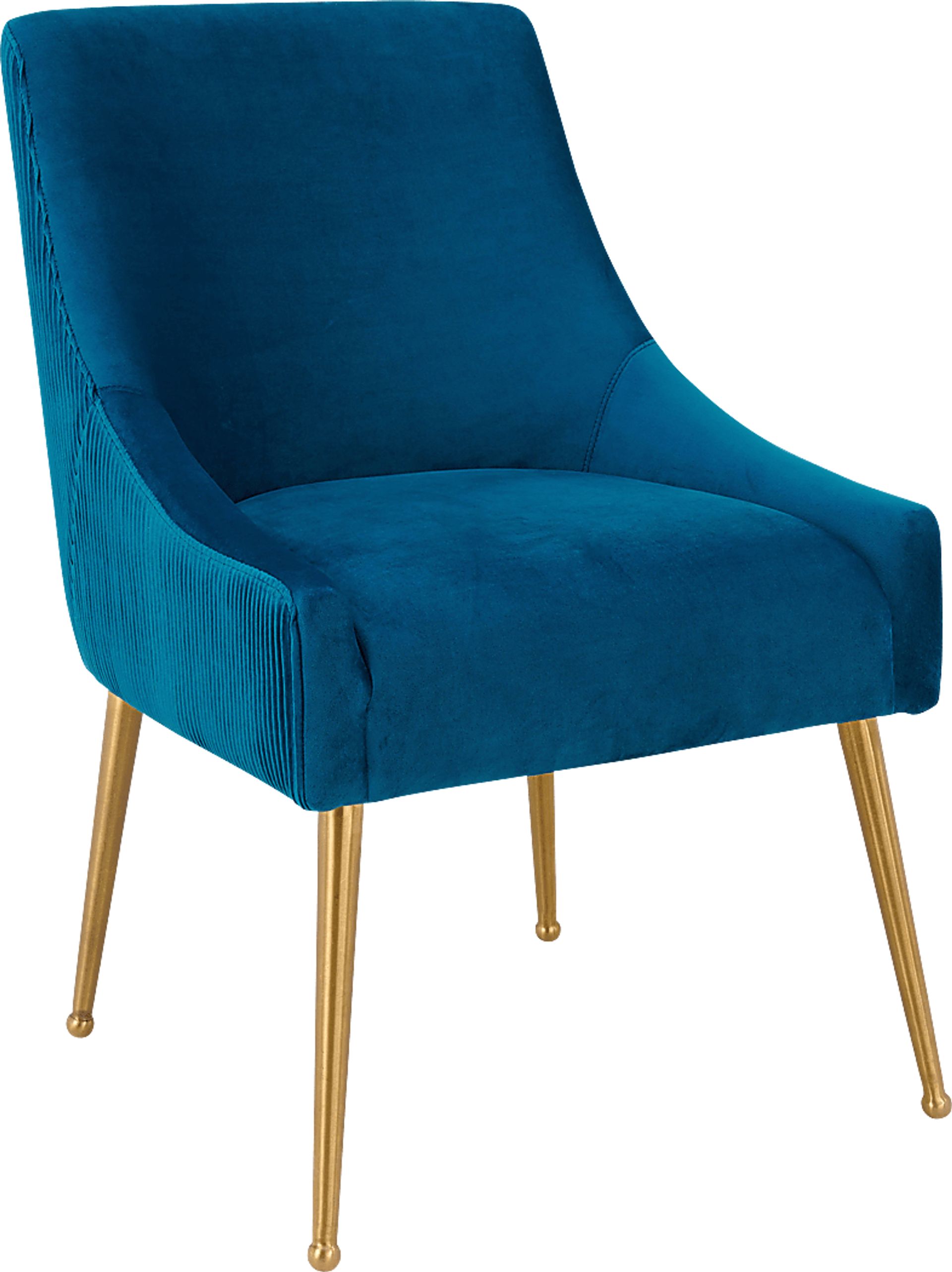 Beaulane I Navy Side Chair - Image 1