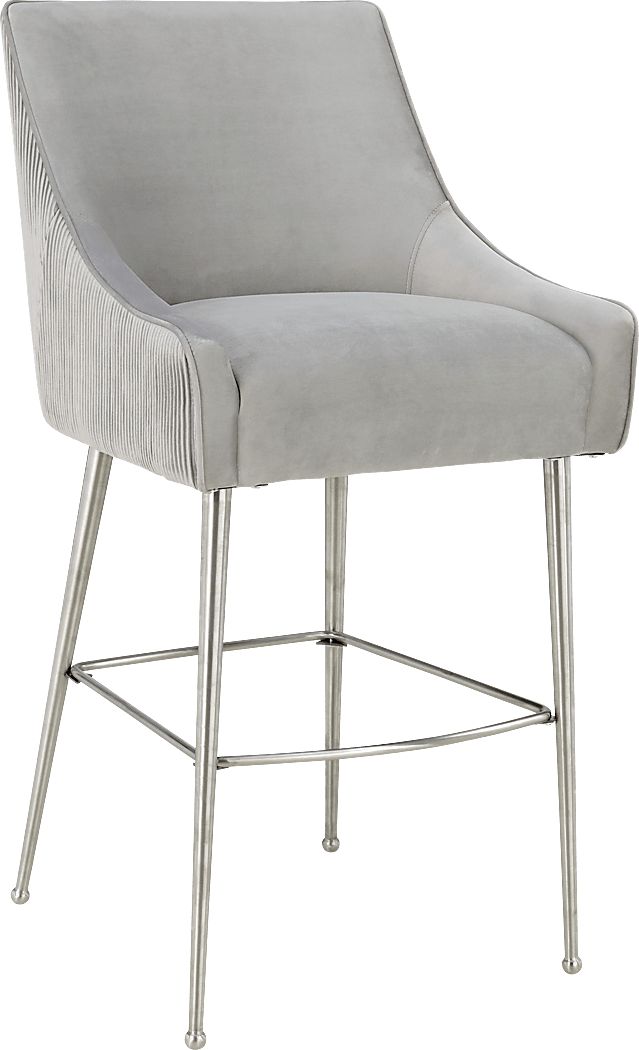 Beaulane II Light Gray Barstool