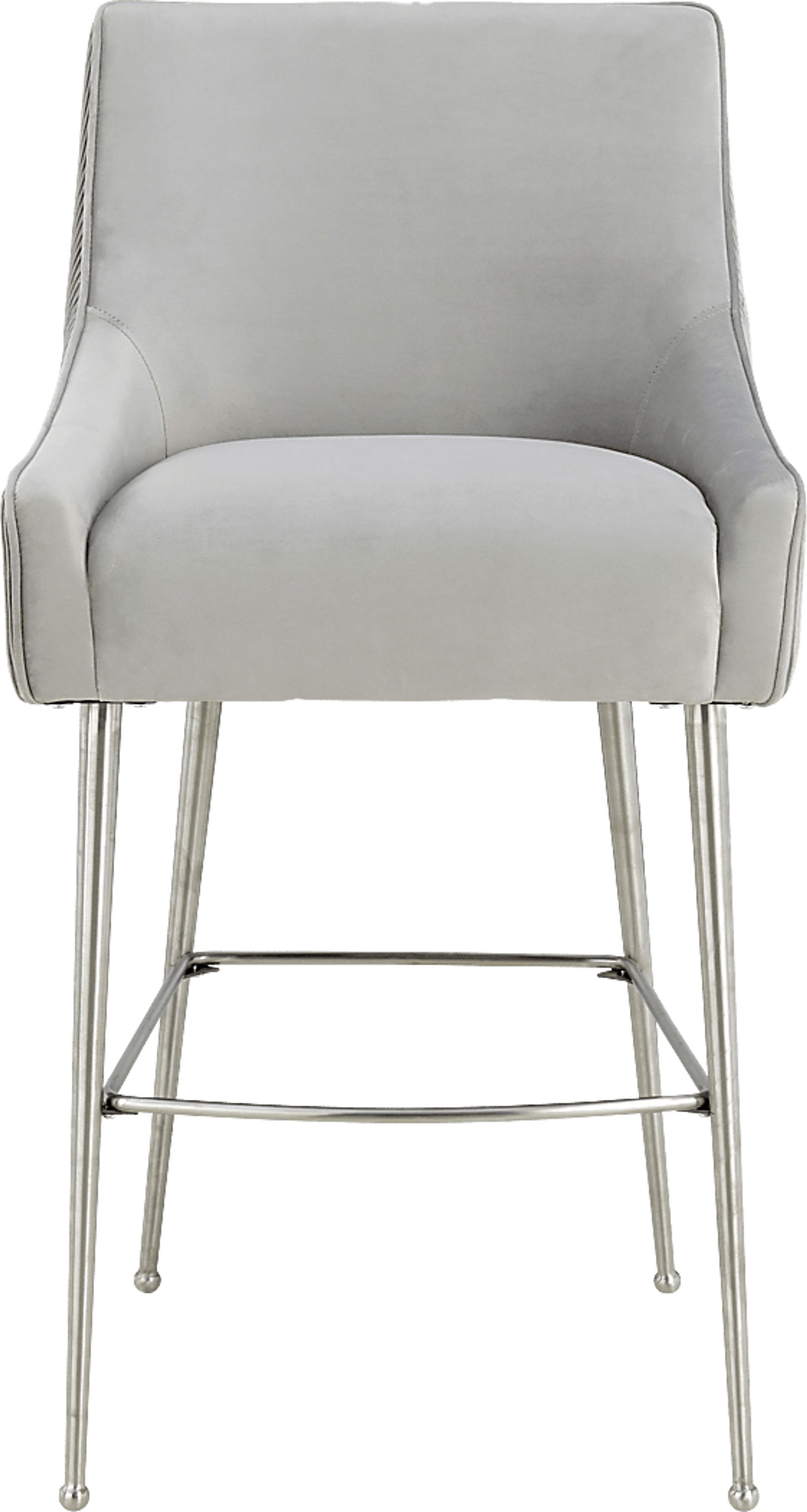 Beaulane II Light Gray Counter Height Stool - Image 2