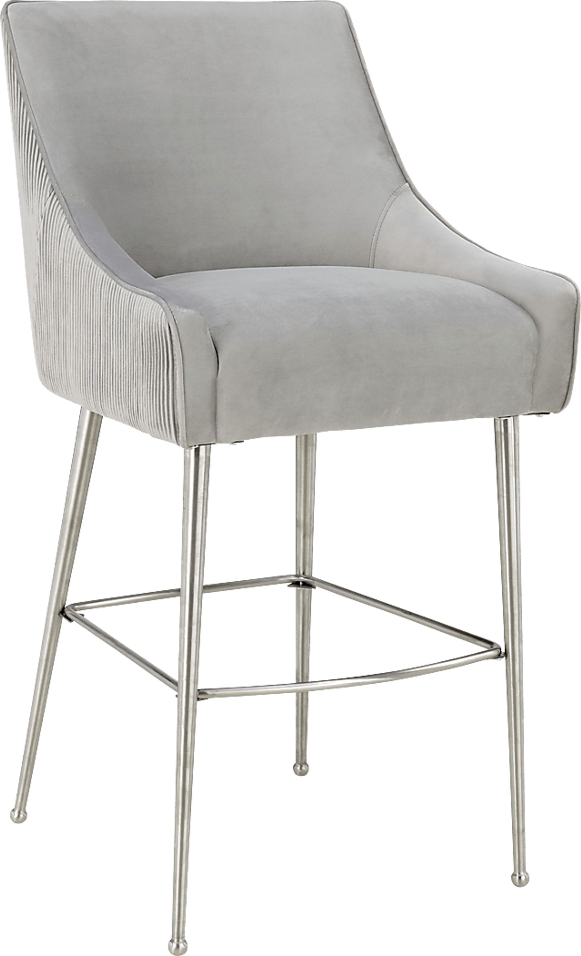 Beaulane II Light Gray Counter Height Stool - Image 1