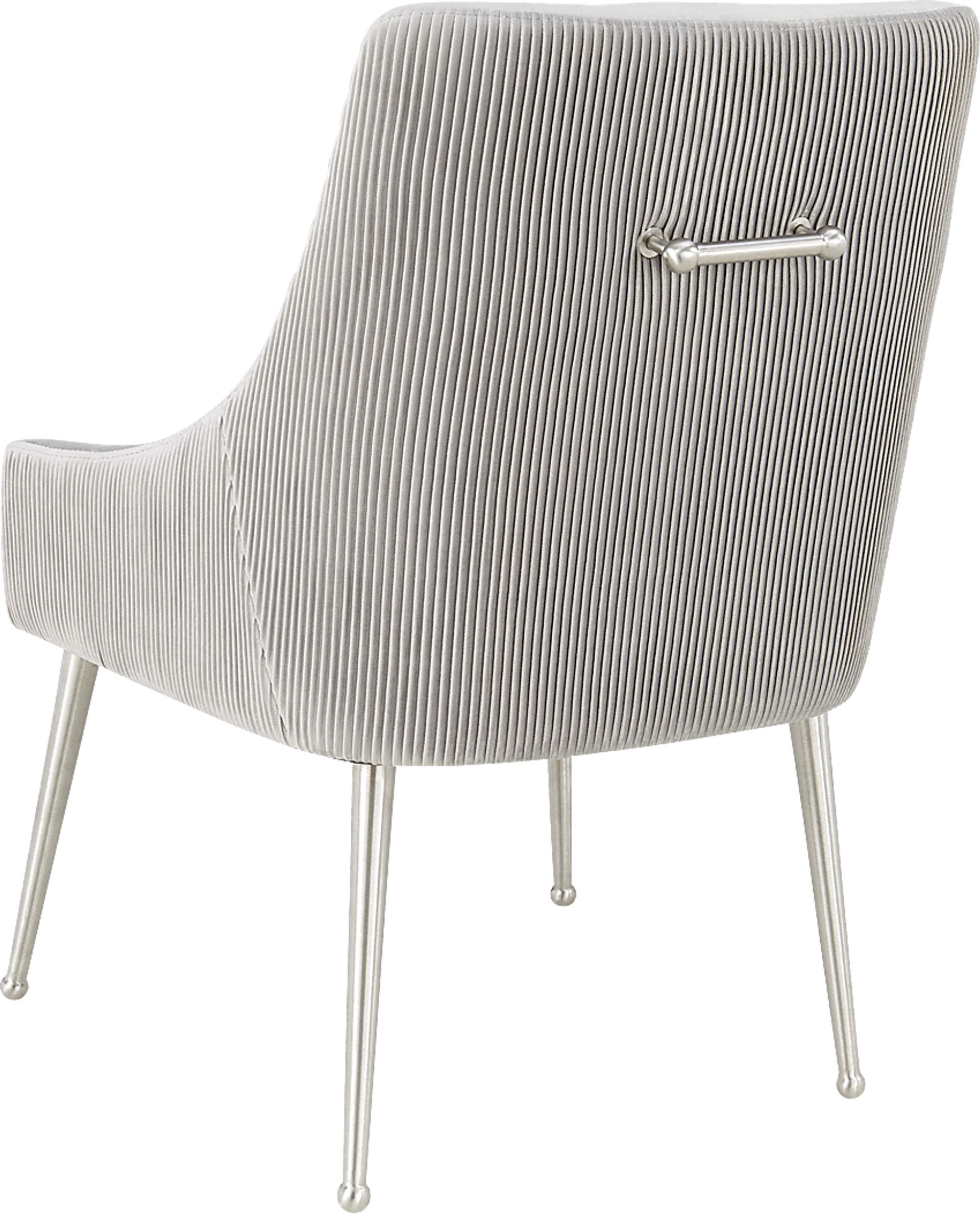 Beaulane II Light Gray Side Chair - Image 3
