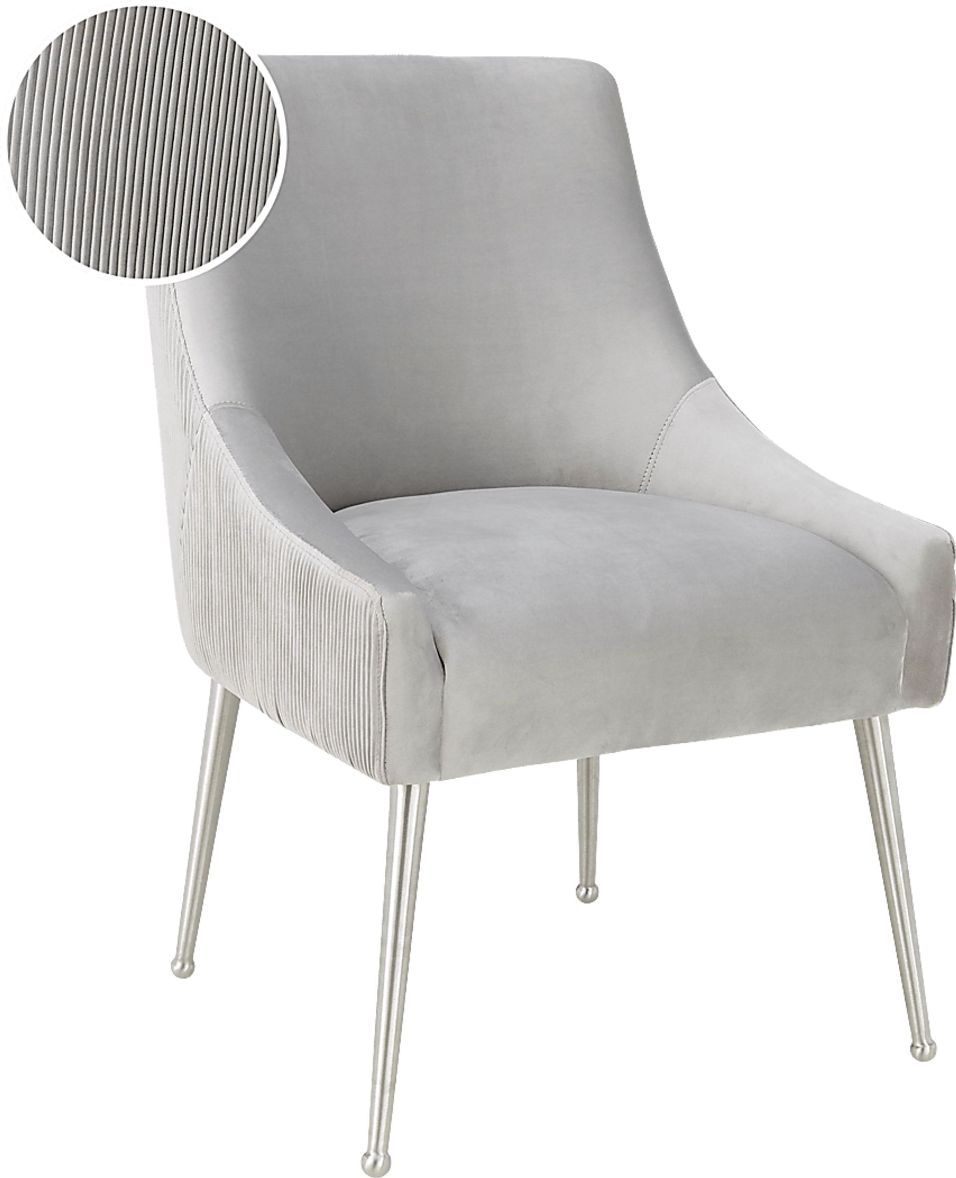 Beaulane II Light Gray Side Chair - Image 5