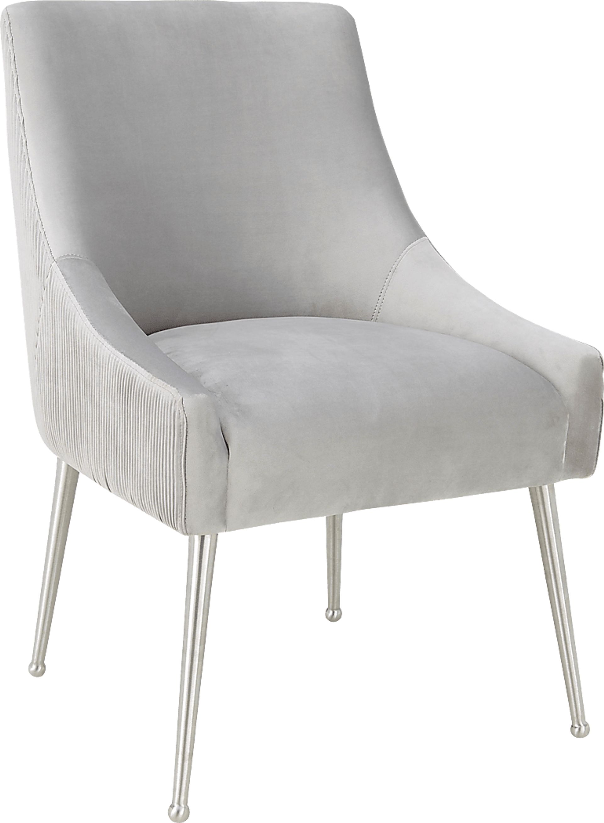 Beaulane II Light Gray Side Chair - Image 1