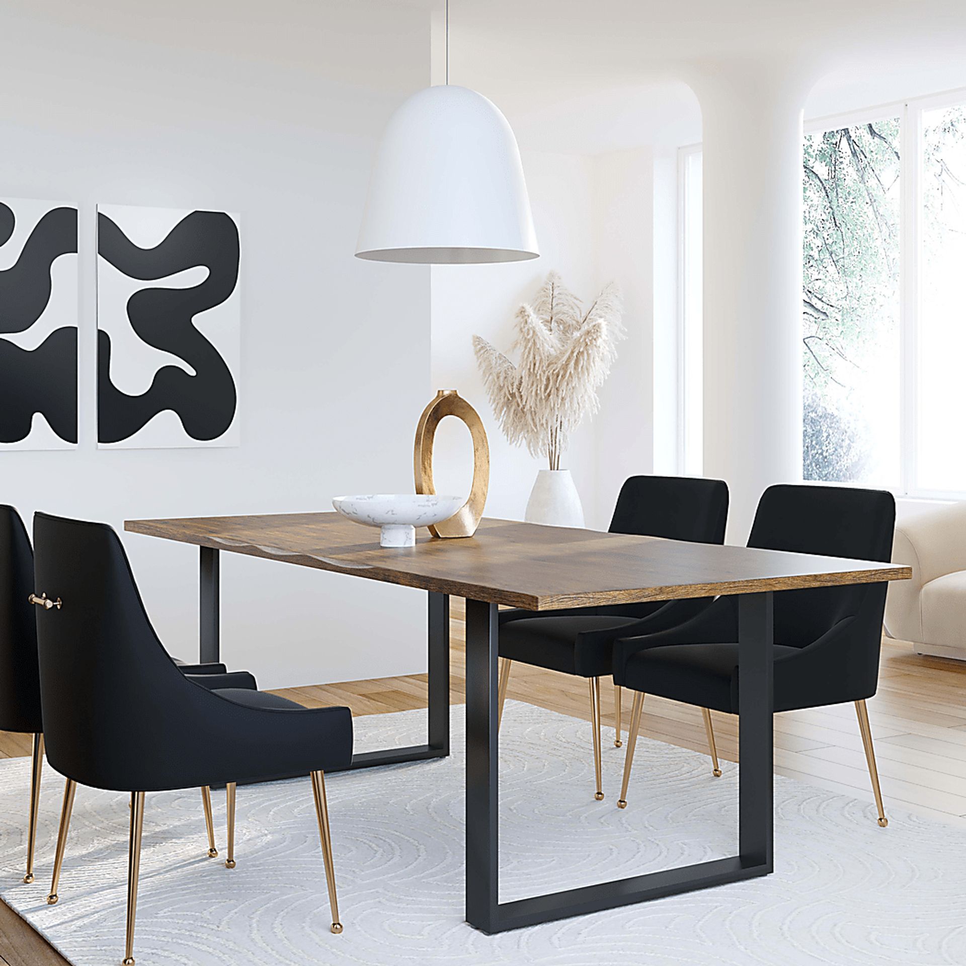 Beaulane IV Black Side Chair - Image 7