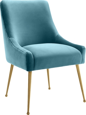 Beaulane IV Blue Side Chair