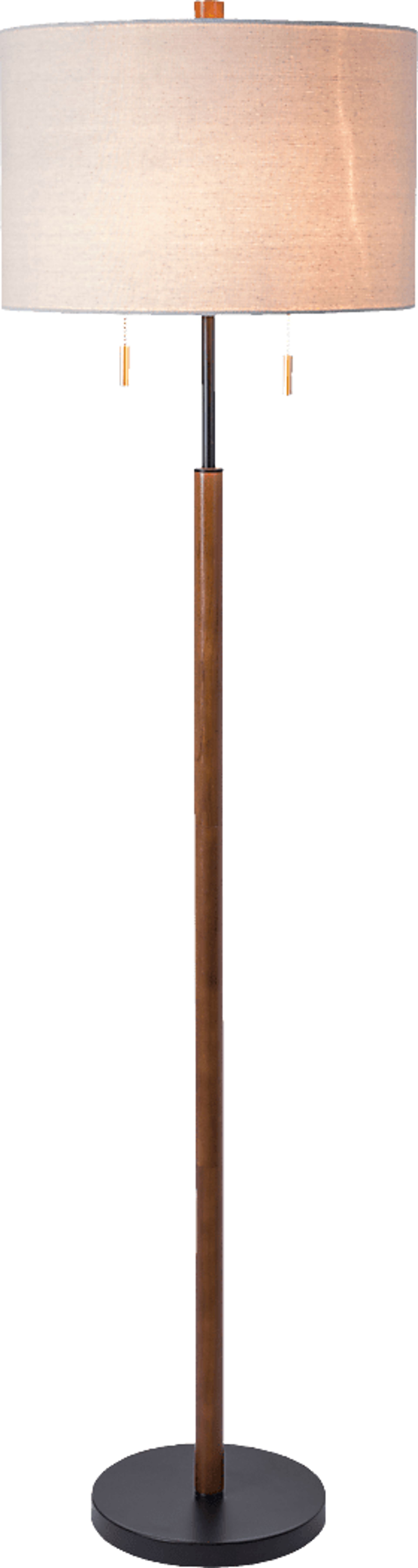 Beaumont Creek Black Floor Lamp - Image 3