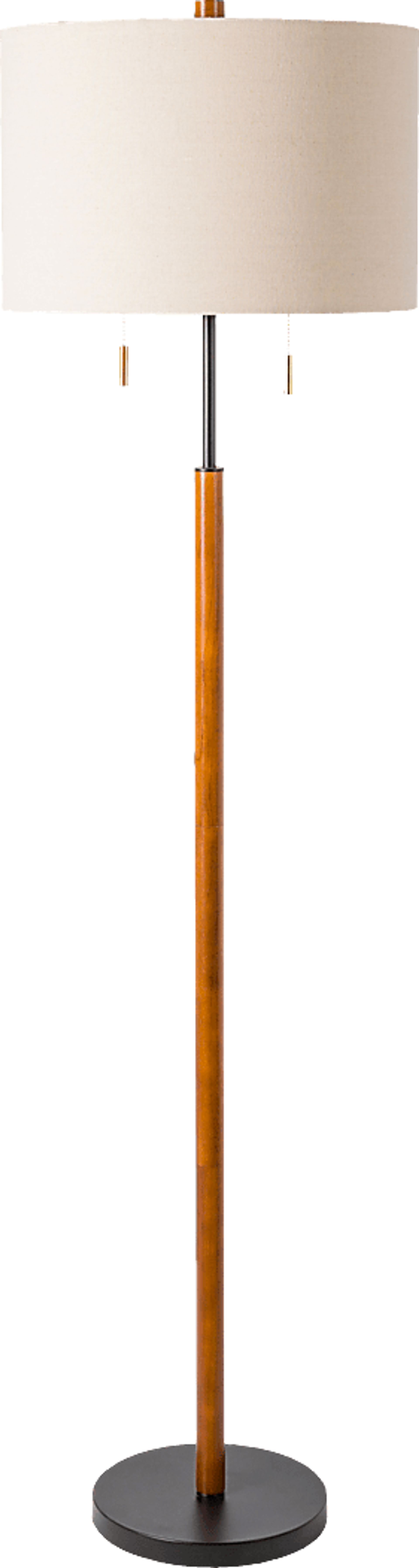 Beaumont Creek Black Floor Lamp - Image 1