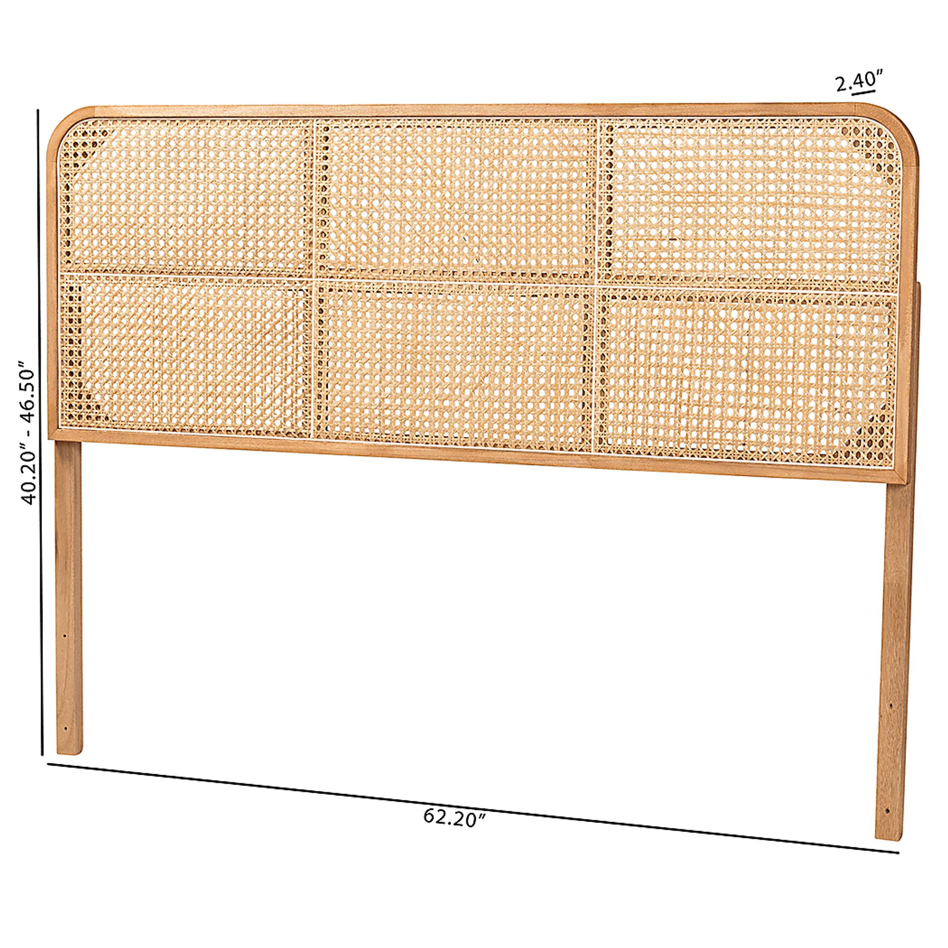 Beauparc Natural Queen Headboard - Image 7