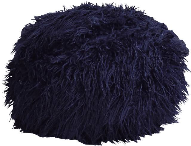 Beaupree Blue Accent Ottoman - Thumbnail - Image 1