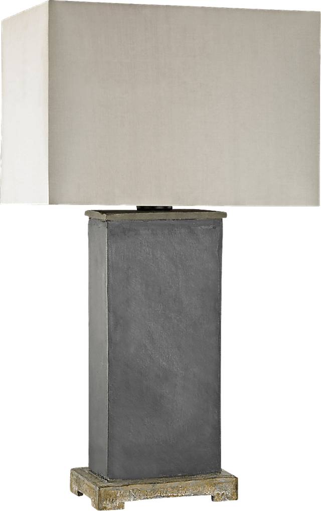 Beaureguard Gray Outdoor Table Lamp - Thumbnail - Image 1