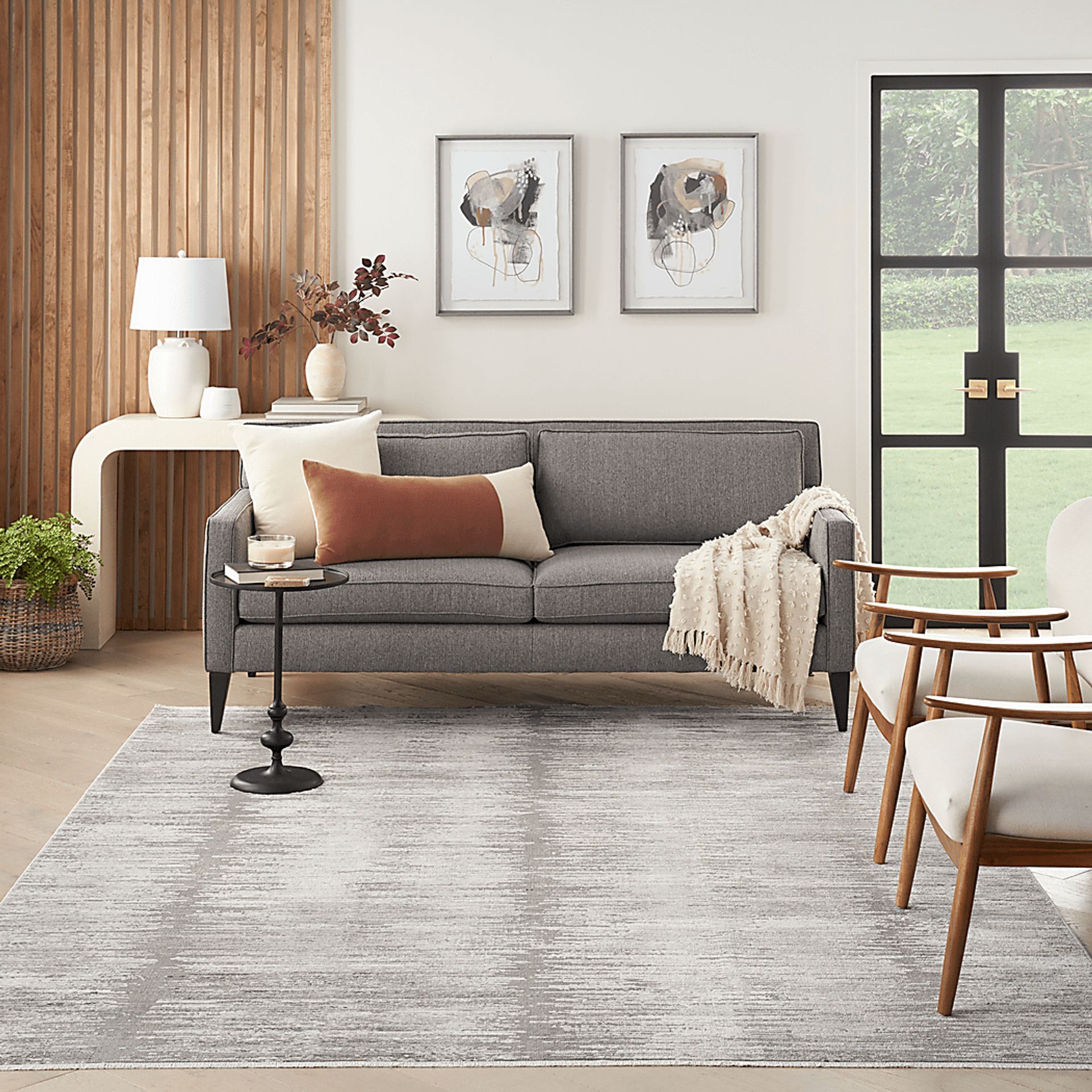 Beausir Gray 7'10 x 10' Rug - Image 2