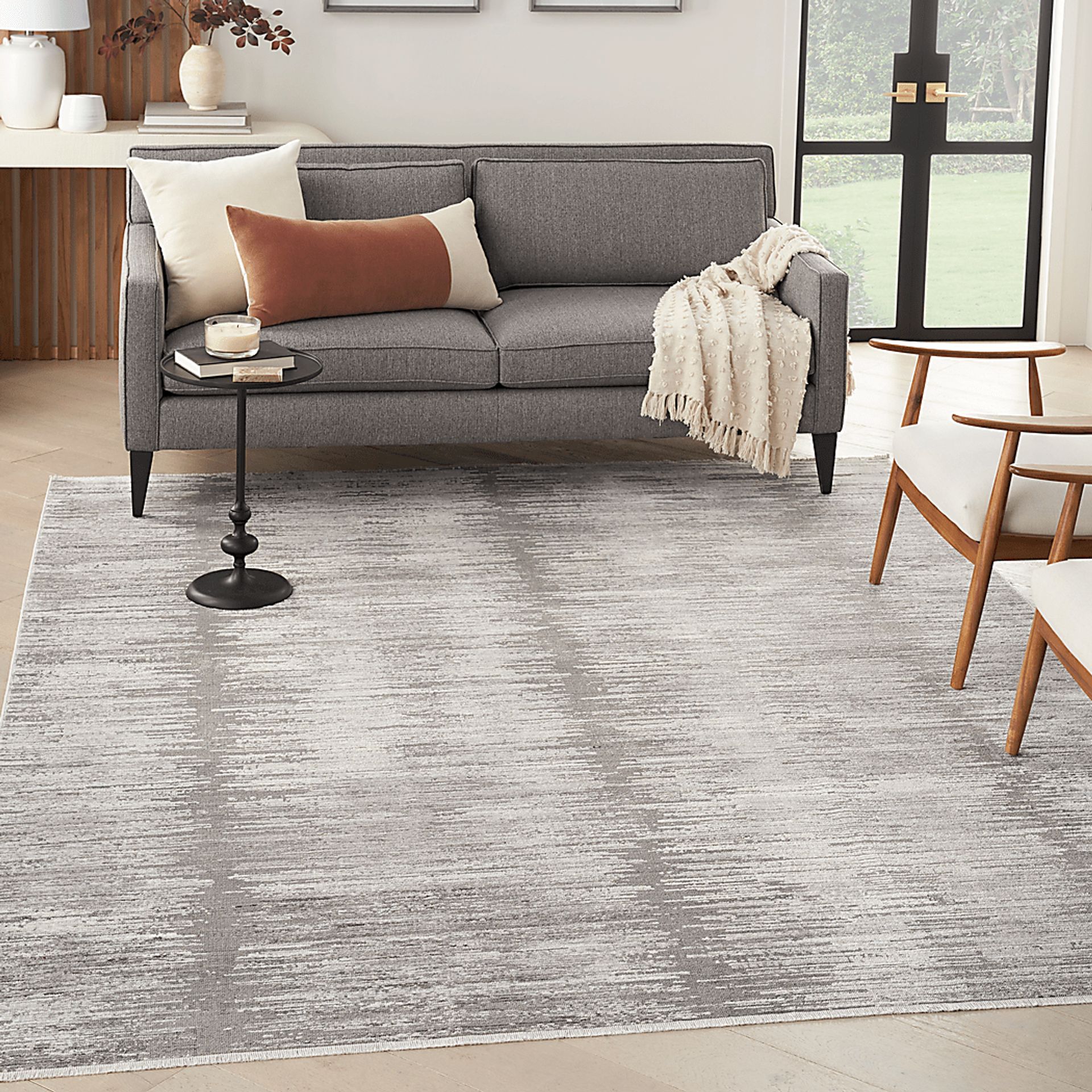 Beausir Gray 7'10 x 10' Rug - Image 9