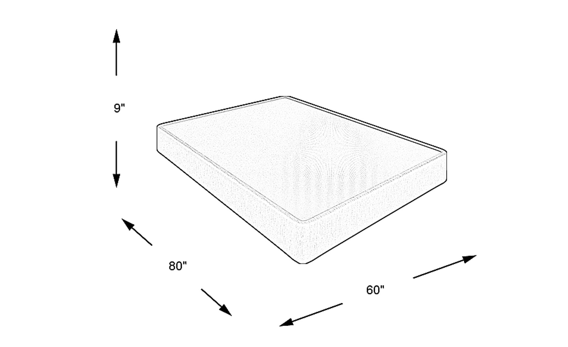 Dimension Image. Please refer to the Dimension Tab on this page for dimension details.