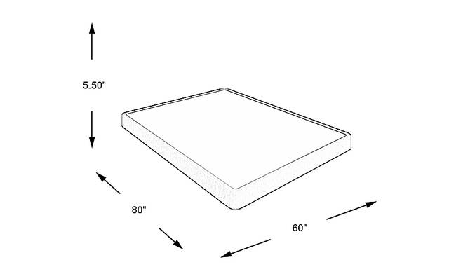 Dimension Image. Please refer to the Dimension Tab on this page for dimension details.