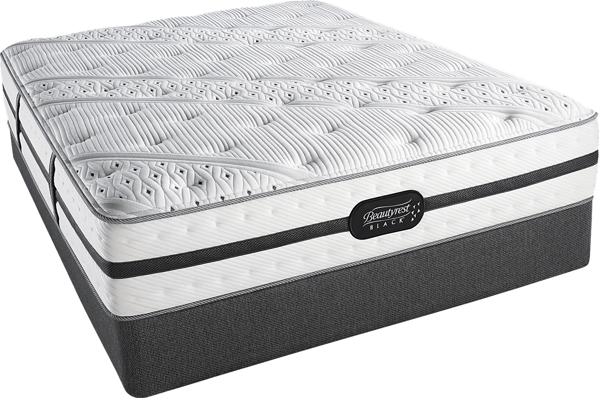 Beautyrest Black Ava Queen Mattress Set - Image 1