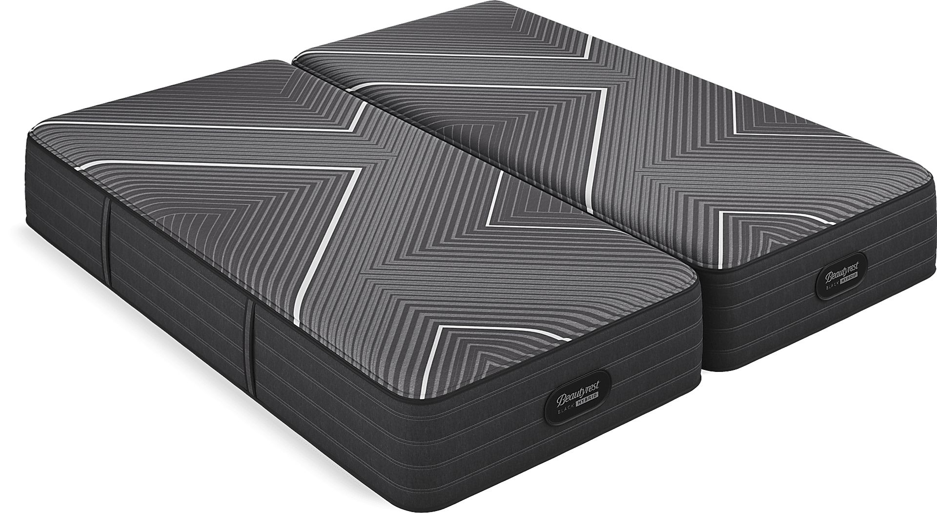 Beautyrest Black BX-Class Plush Tight Top Split King Mattress (2 TWXL) - Image 1