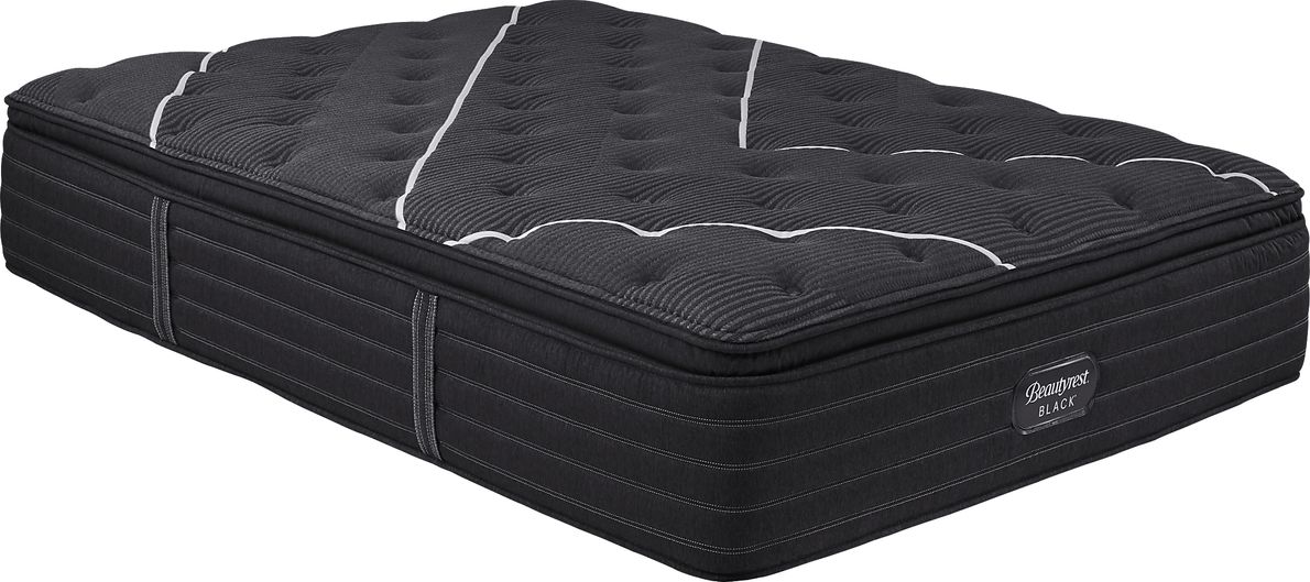 Beautyrest black plush online pillow top king