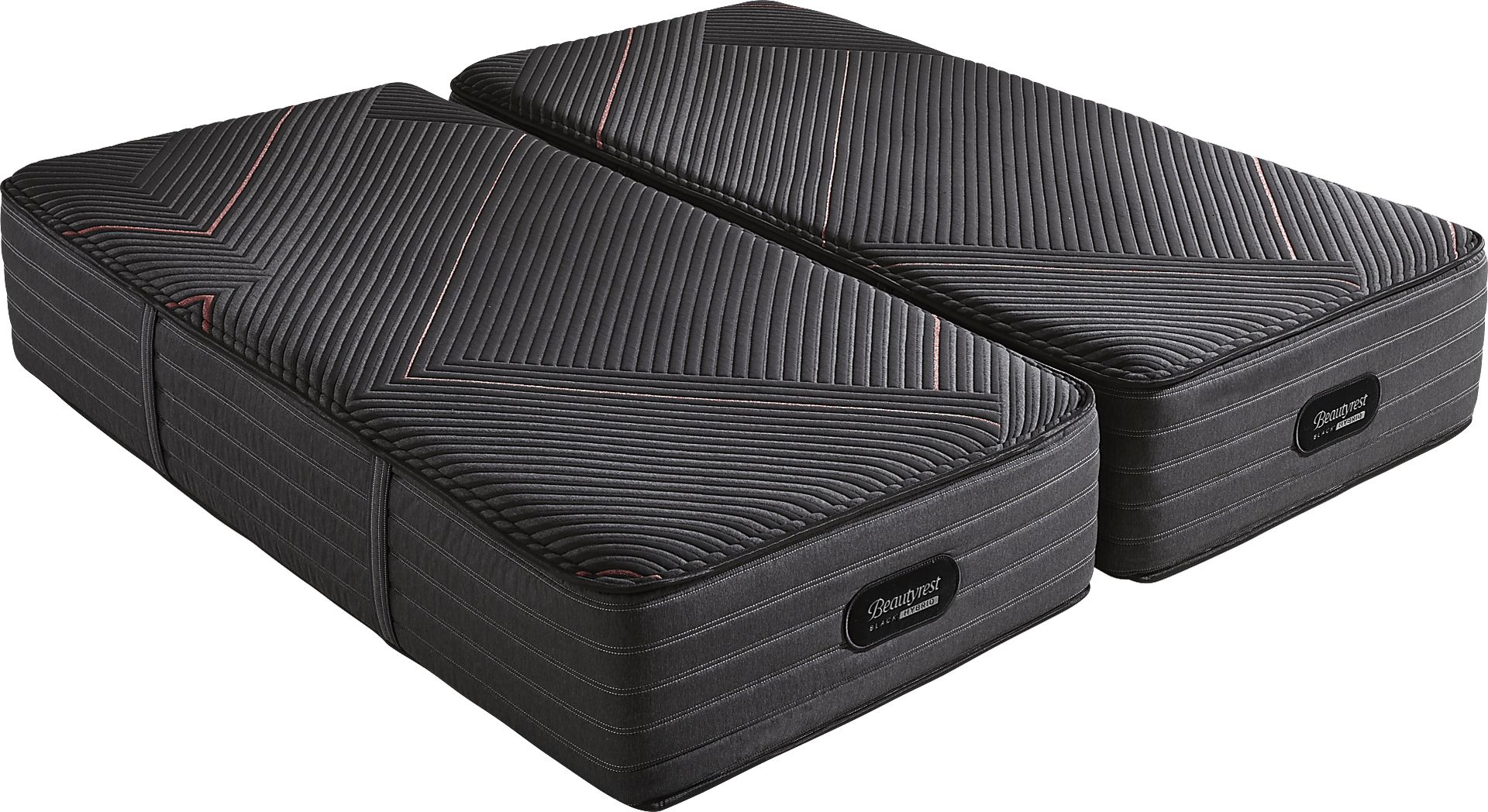 Beautyrest Black CX-Class Plush Tight Top Split King Mattress (2 TWXL) - Image 1