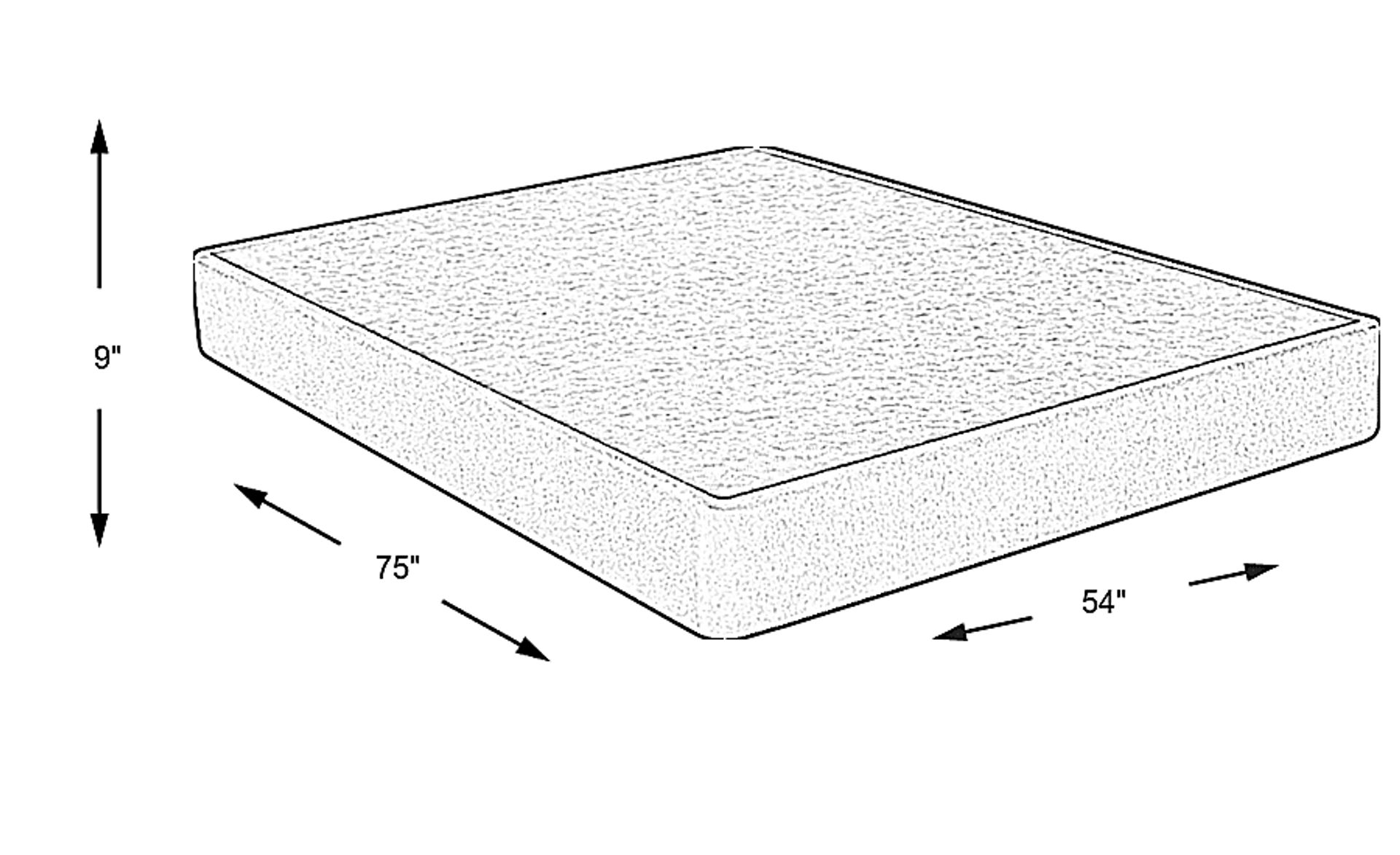 Dimension Image. Please refer to the Dimension Tab on this page for dimension details.