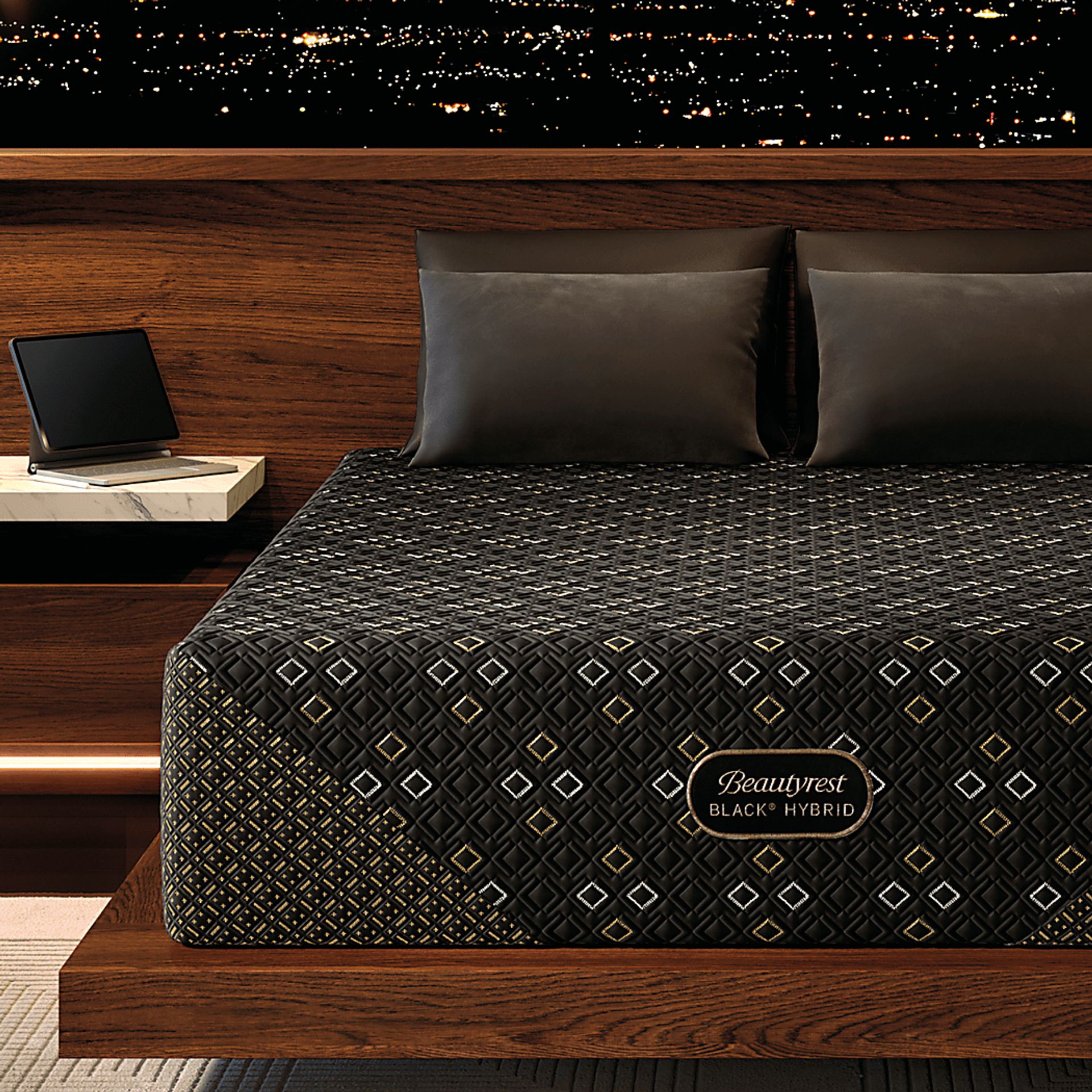 Beautyrest Black Hybrid Series Five XCS Plush Split Head King Mattress - Image 8