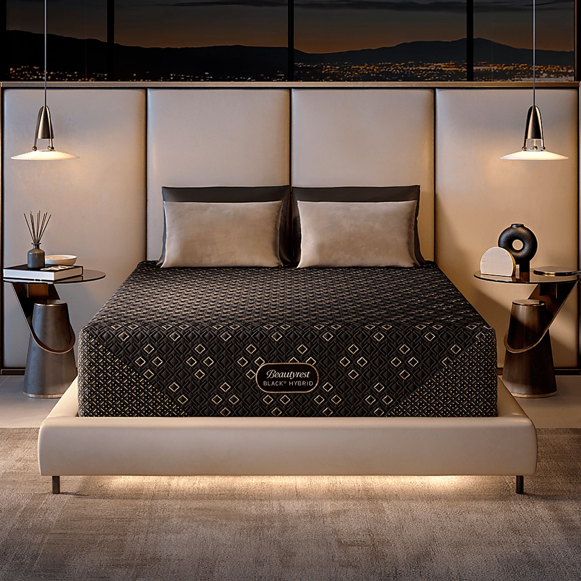 Beautyrest Black Hybrid Series Four XCS Firm King Mattress - Image 2