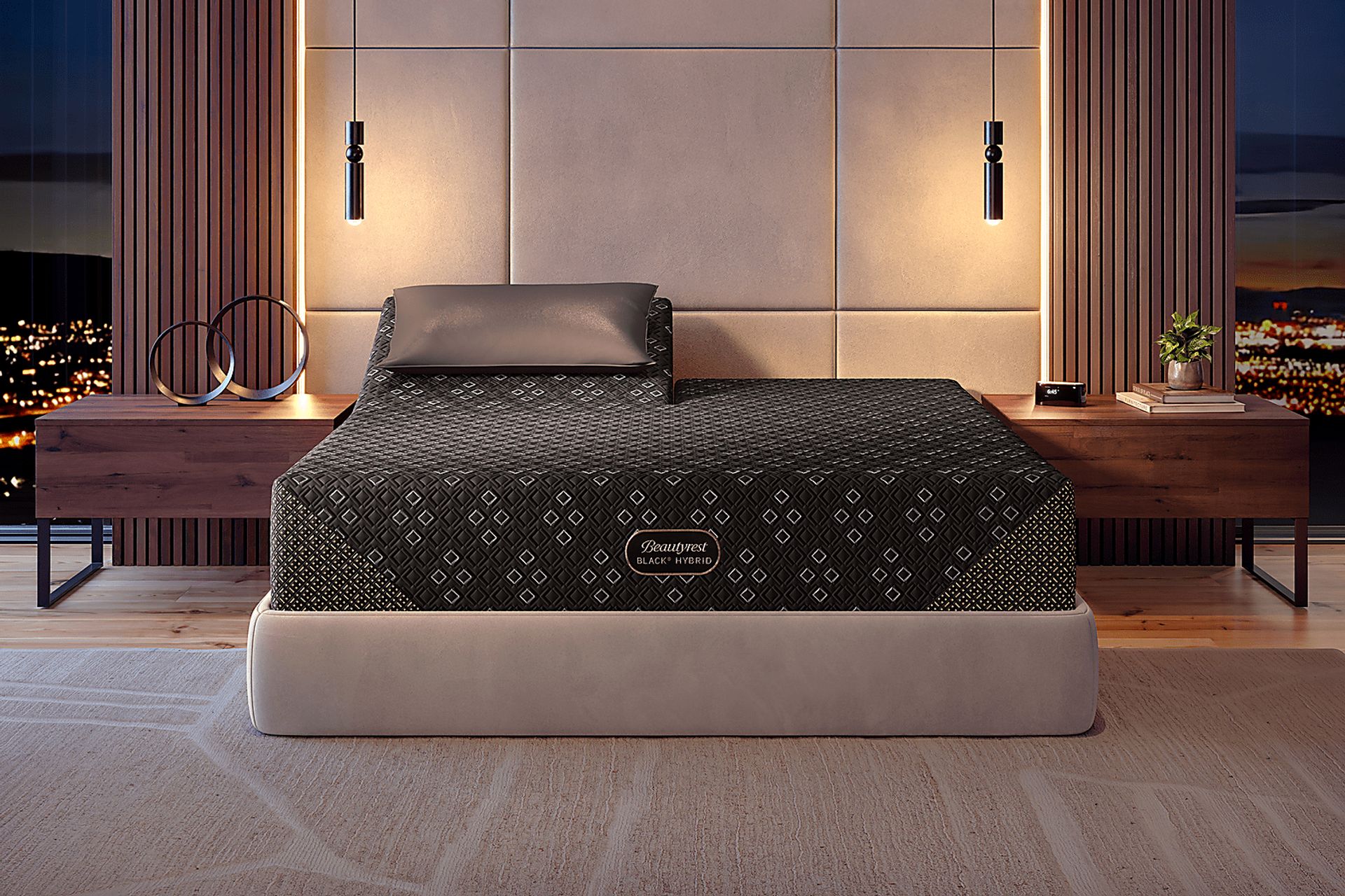 Beautyrest Black Hybrid Series Three XCS Firm Split Head King Mattress - Image 5