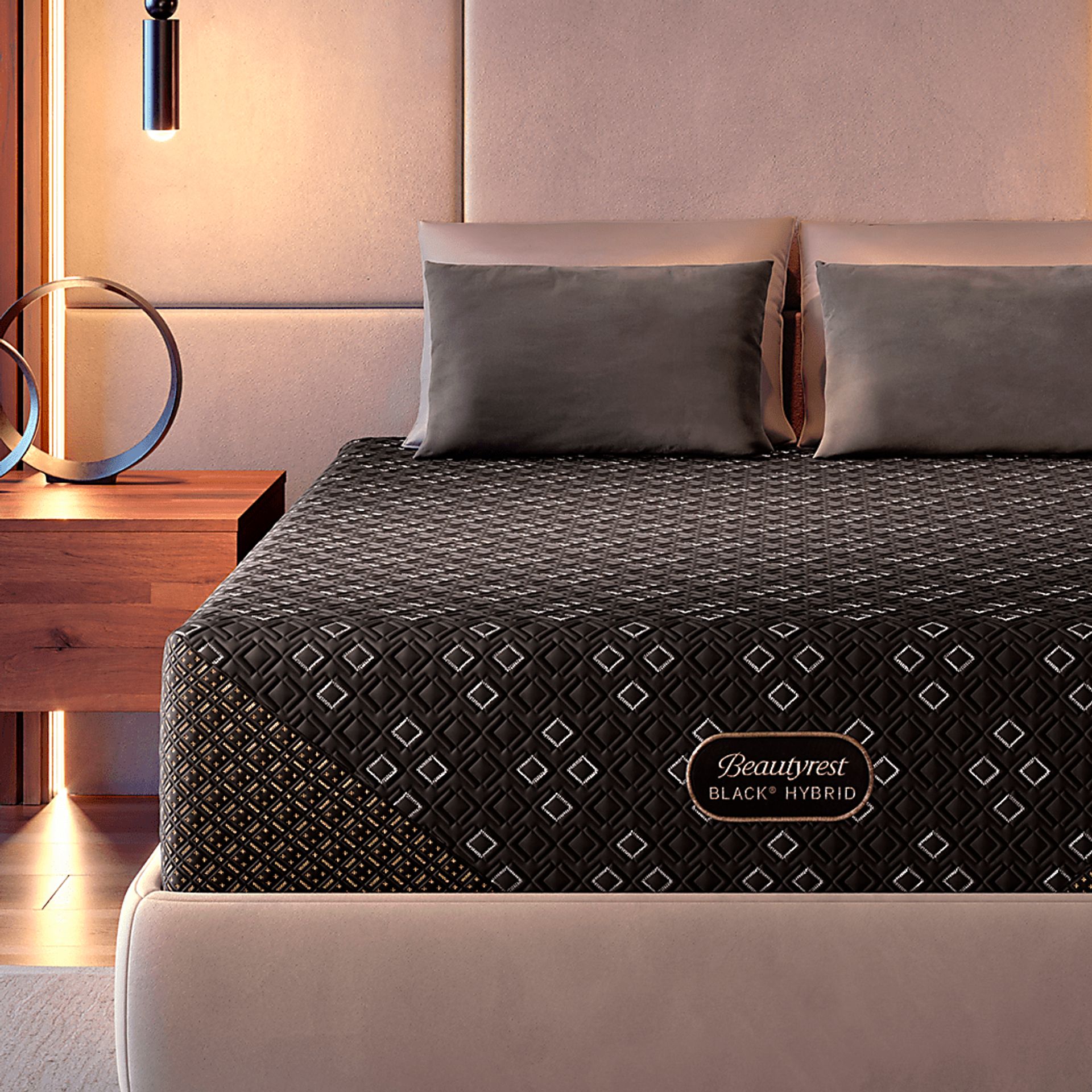 Beautyrest Black Hybrid Series Three XCS Firm Split Head Queen Mattress - Image 7
