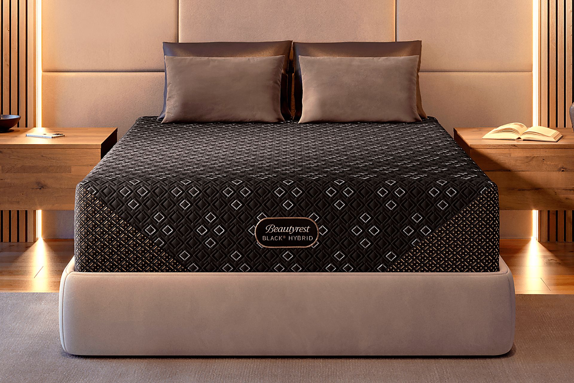 Beautyrest Black Hybrid Series Three XCS Medium King Mattress - Image 2